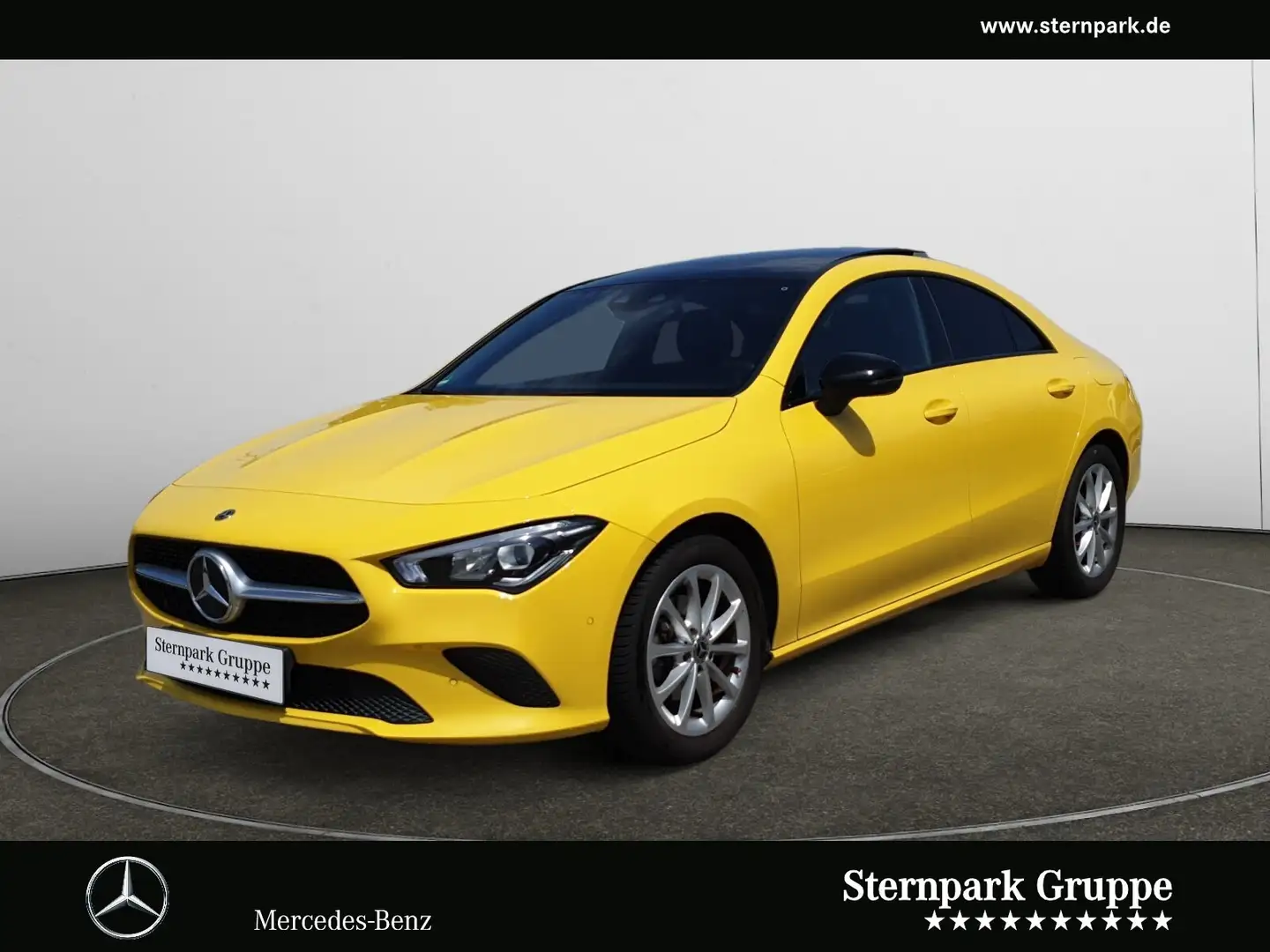 Mercedes-Benz CLA 180 CLA 180 +MBUX+Navi+Panorama+LED+OPF+Spur+uvm. Gelb - 1