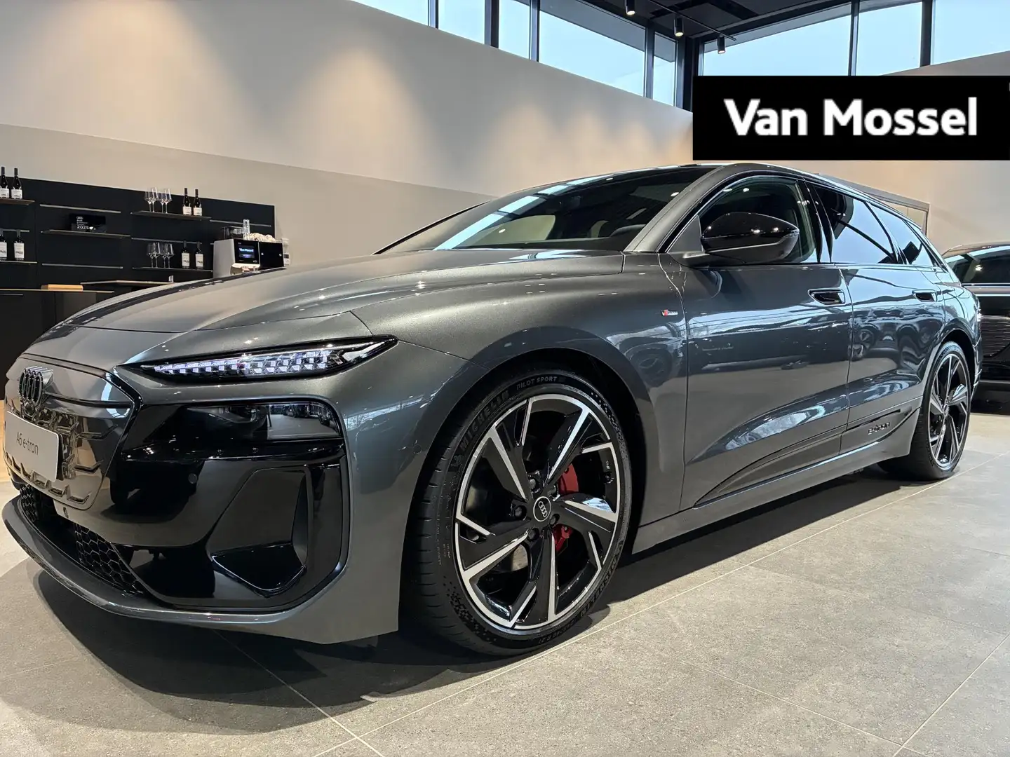 Audi A6 e-tron Avant S edition performance 100 kWh 367 PK | Navig Grijs - 1