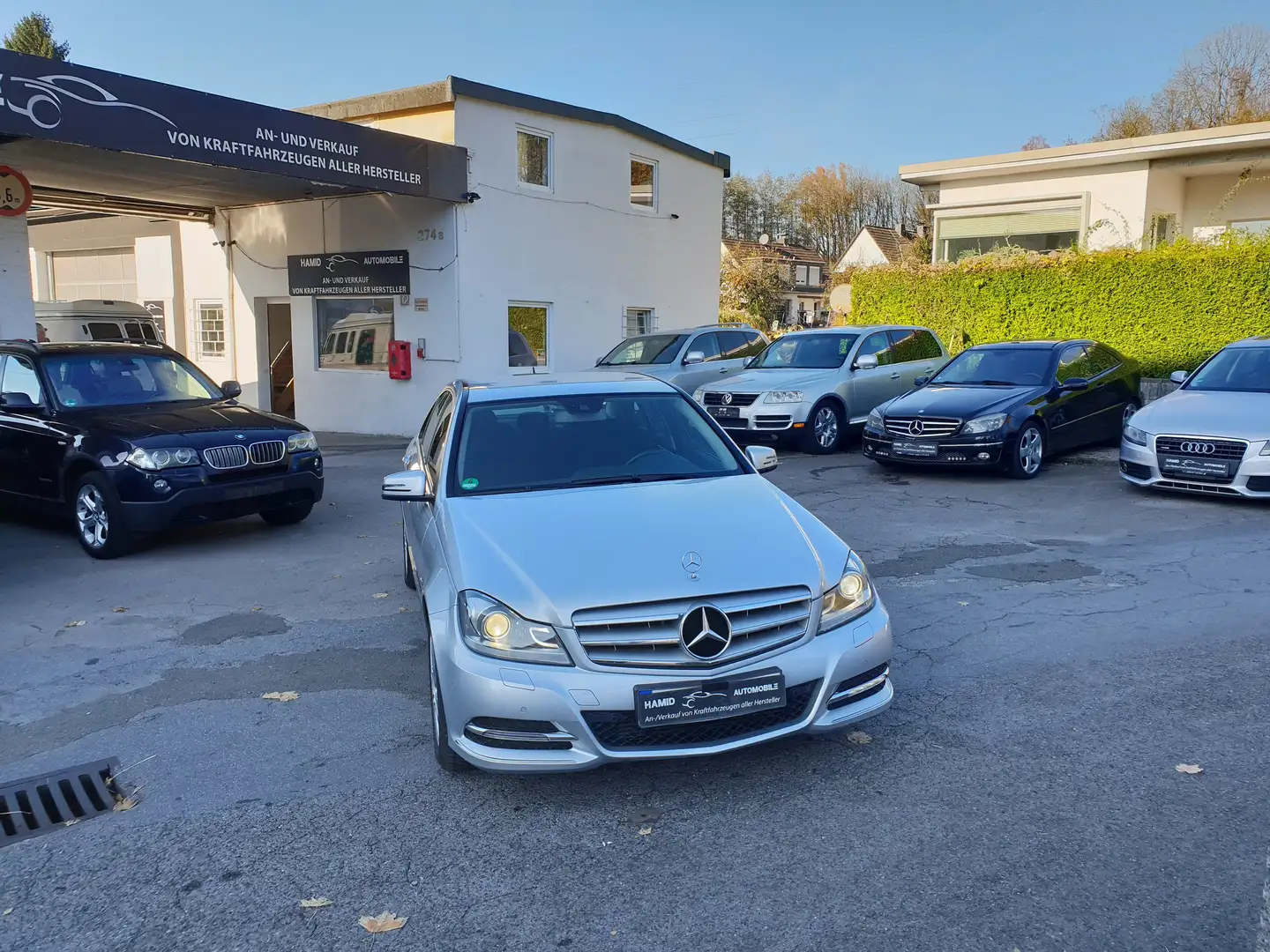 Mercedes-Benz C 180 C 180 BlueEFFICIENCY 7G-TRONIC Elegance 46500KM Silber - 1