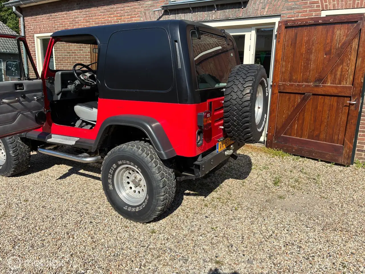 Jeep Wrangler 2.5 benzine, hardtop, softtop, lier, APK 2028, foto 9