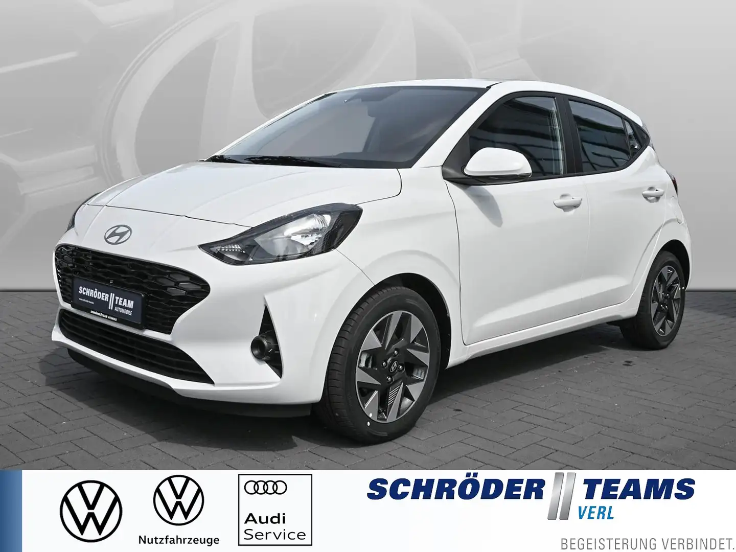 Hyundai i10 1.0 Trend mit Komfort-Paket SUMMER DEAL Blanc - 1