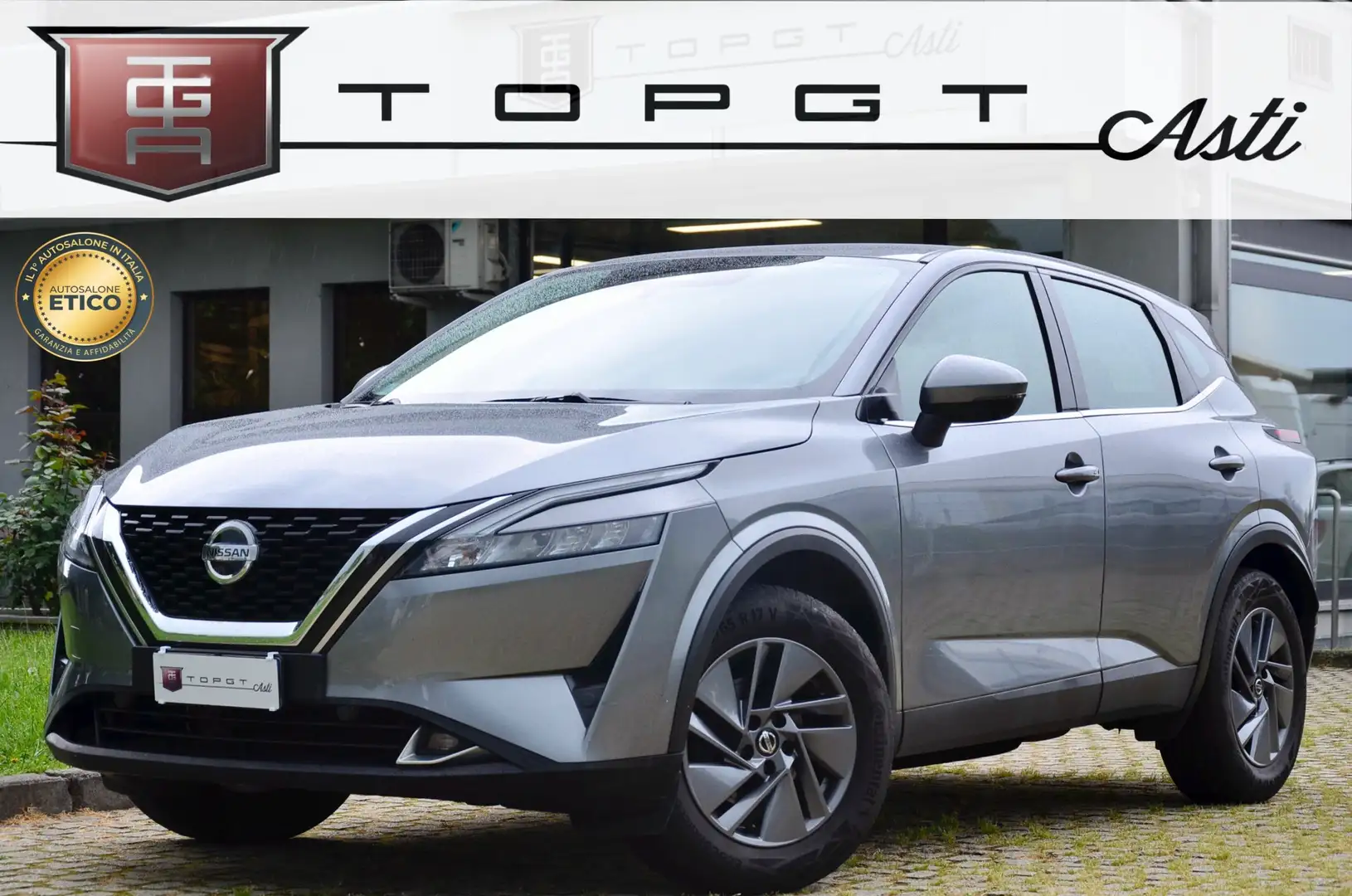 Nissan Qashqai 1.3 mhev Business 2wd 140cv, UNICOPR, PERMUTE Grijs - 1