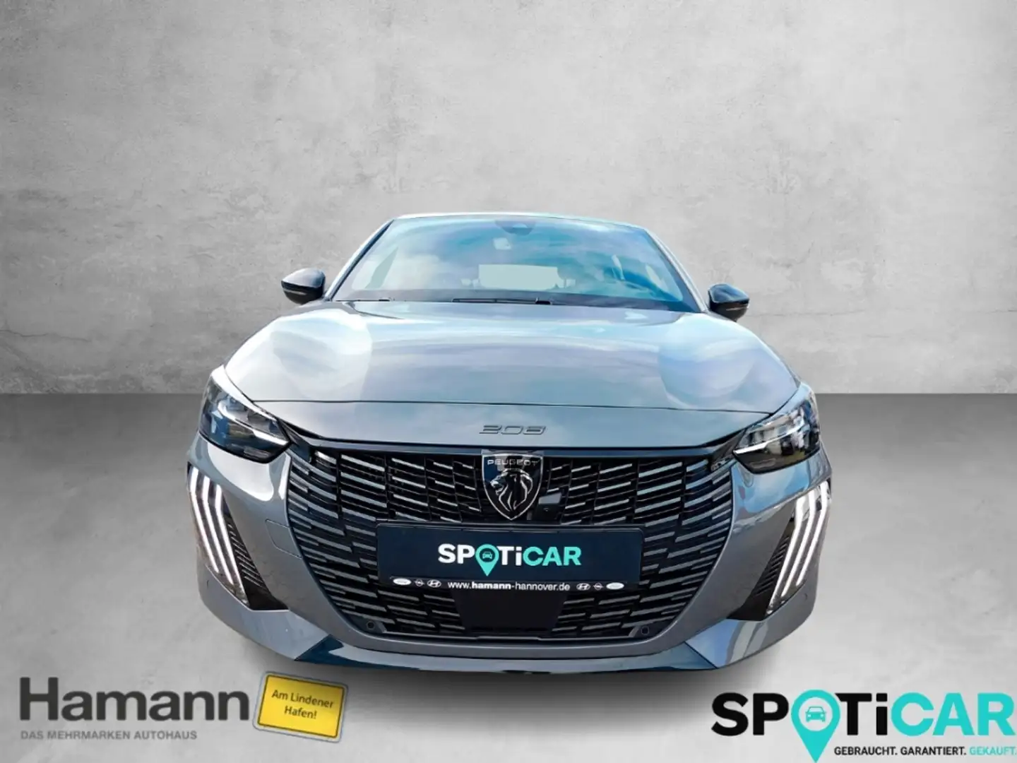 Peugeot 208 Hybrid 145eDSC GT 1.2 2x Kamera Navi Ganzjahresrei Gris - 2