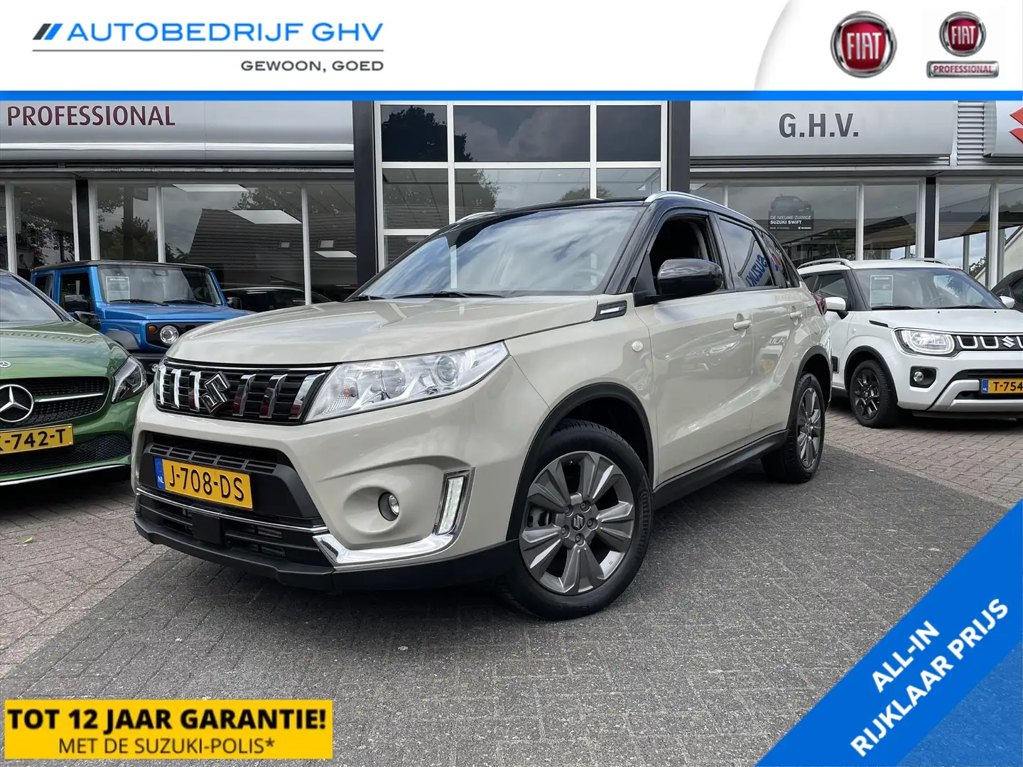 Suzuki Vitara 1.0 Boosterjet 112pk 2WD Select Automaat Brun - 1