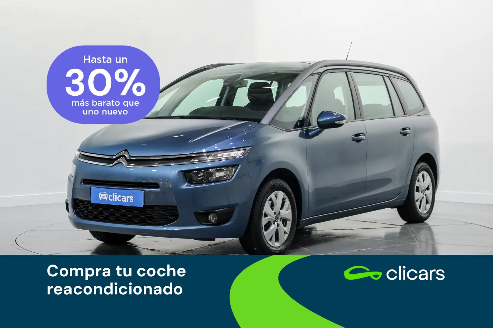Citroen C4 Grand Picasso 1.2 PT. S&S Live Edition Azul - 1