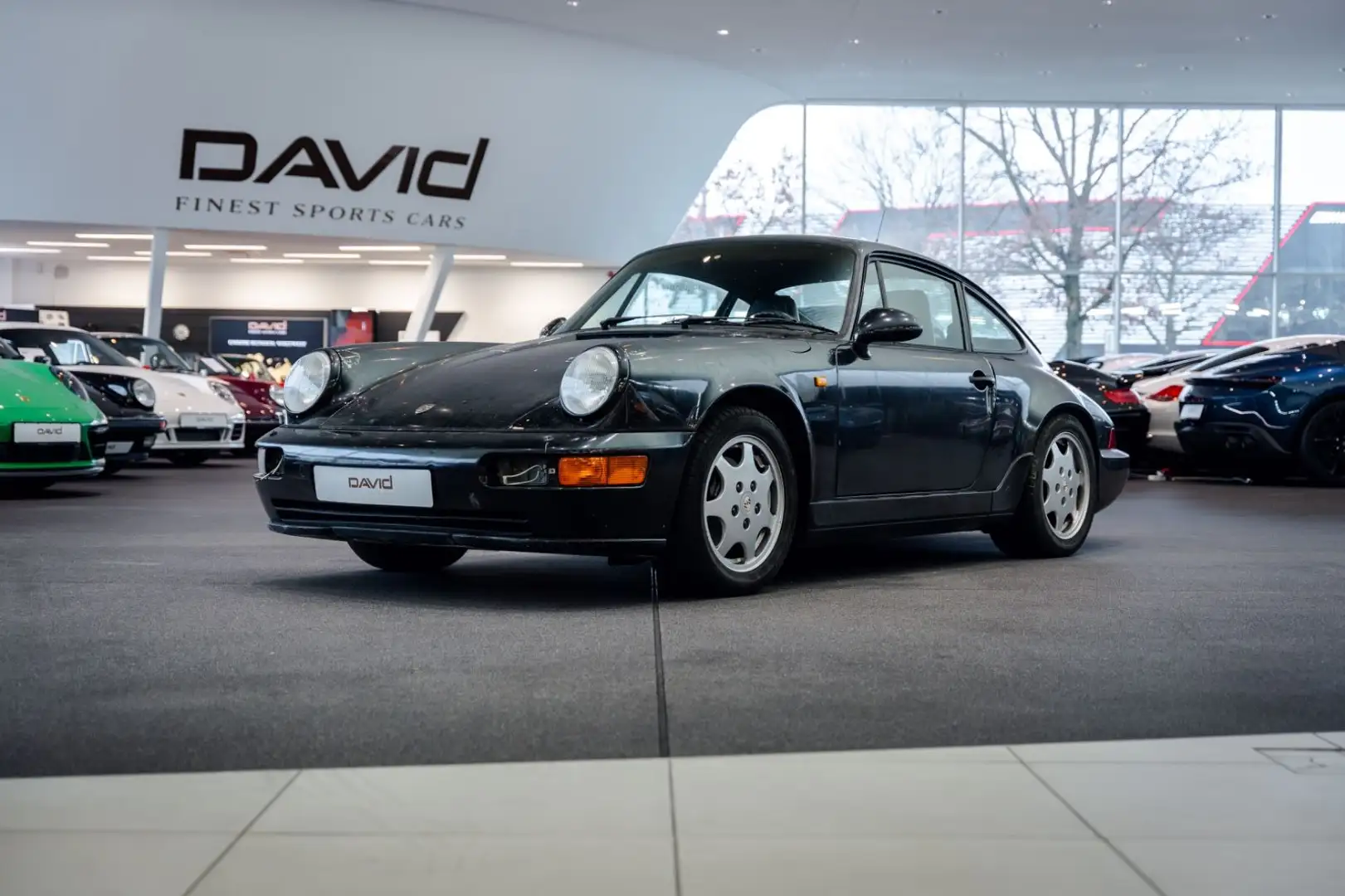 Porsche 964 Carrera 2 Coupe *kein SD*deutsch*Schalter Noir - 1