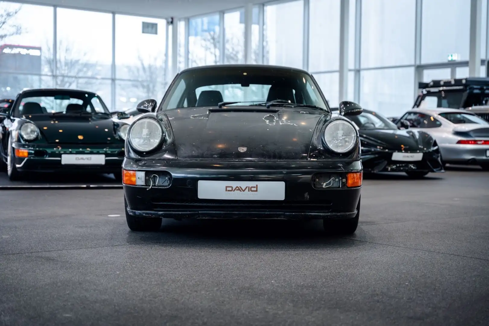 Porsche 964 Carrera 2 Coupe *kein SD*deutsch*Schalter Noir - 2