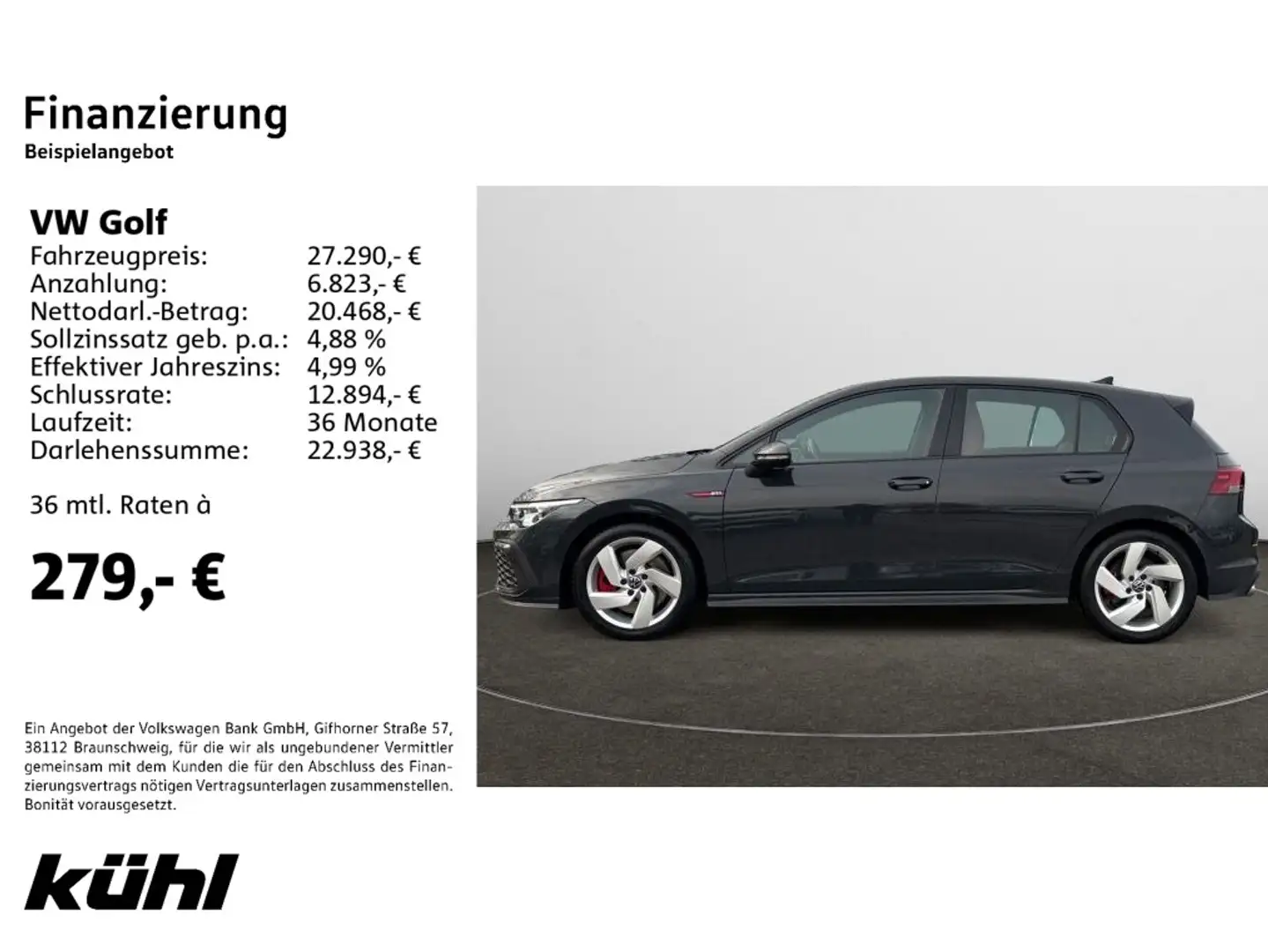 Volkswagen Golf GTI Golf VIII 2.0 TSI DSG GTI Grijs - 2