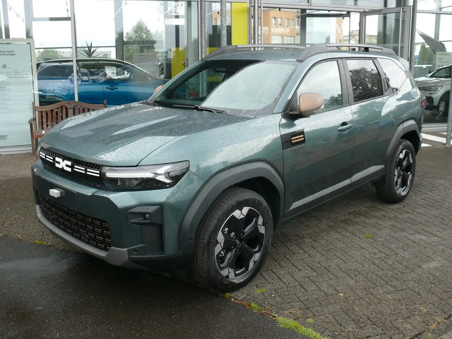 Dacia Bigster TCe 140 Extreme,Klima,Navi,SD,PDC,Kam, Zielony - 1