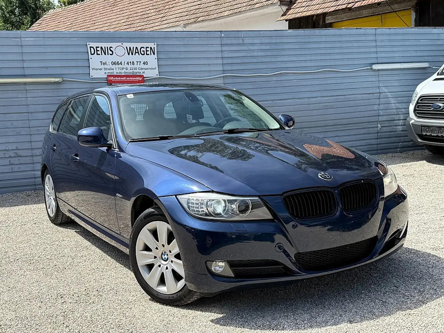 BMW 318 d Touring Advantage Aut. Händler/Export Blau - 2