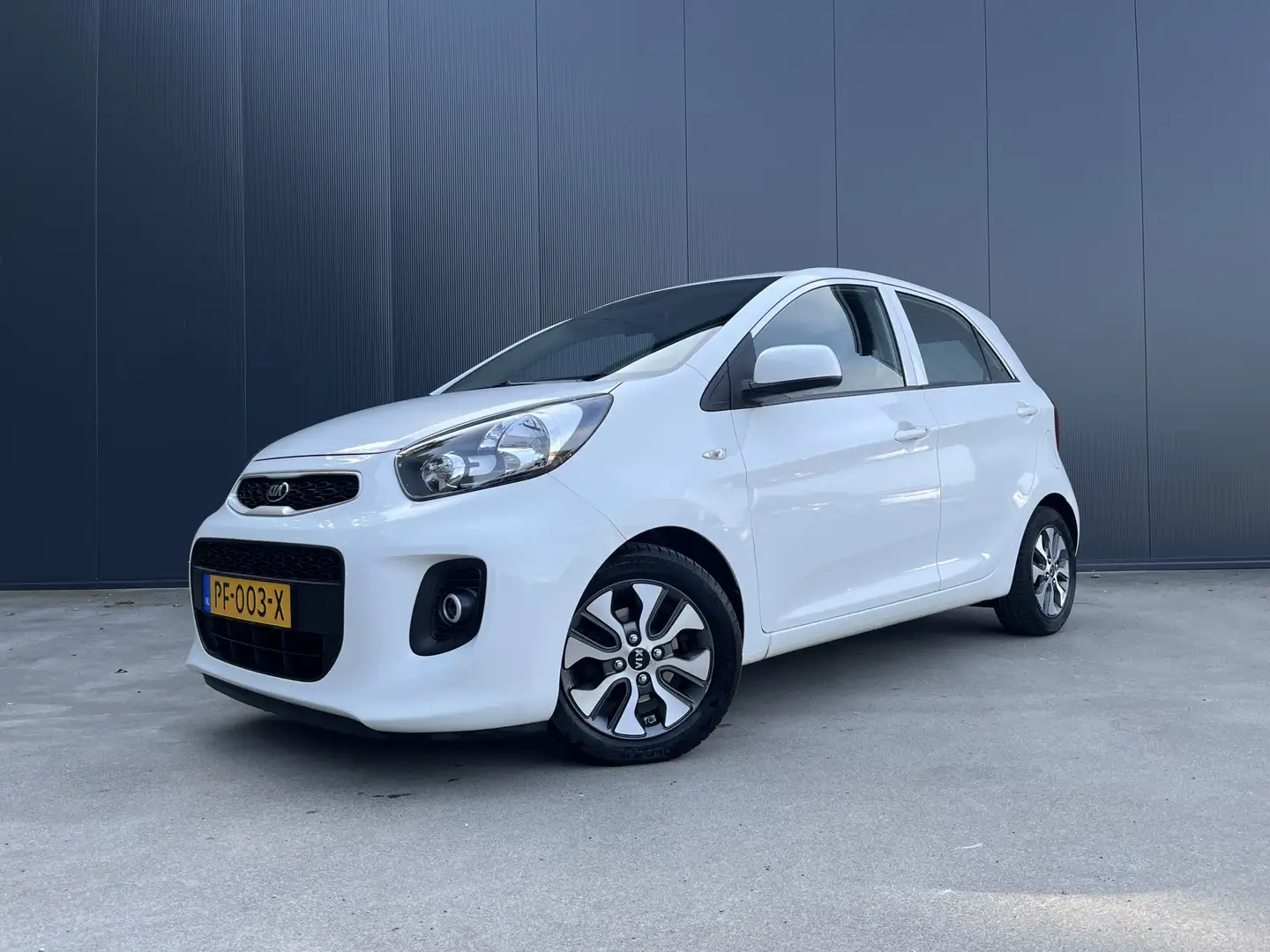 Kia Picanto 1.0 CVVT EconomyPlusLine CAMERA NAVI AIRCO Wit - 1