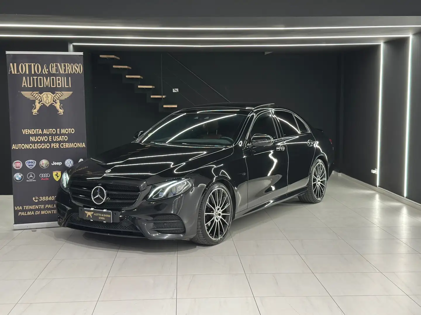 Mercedes-Benz E 220 E 220 d Auto Premium Plus Noir - 1