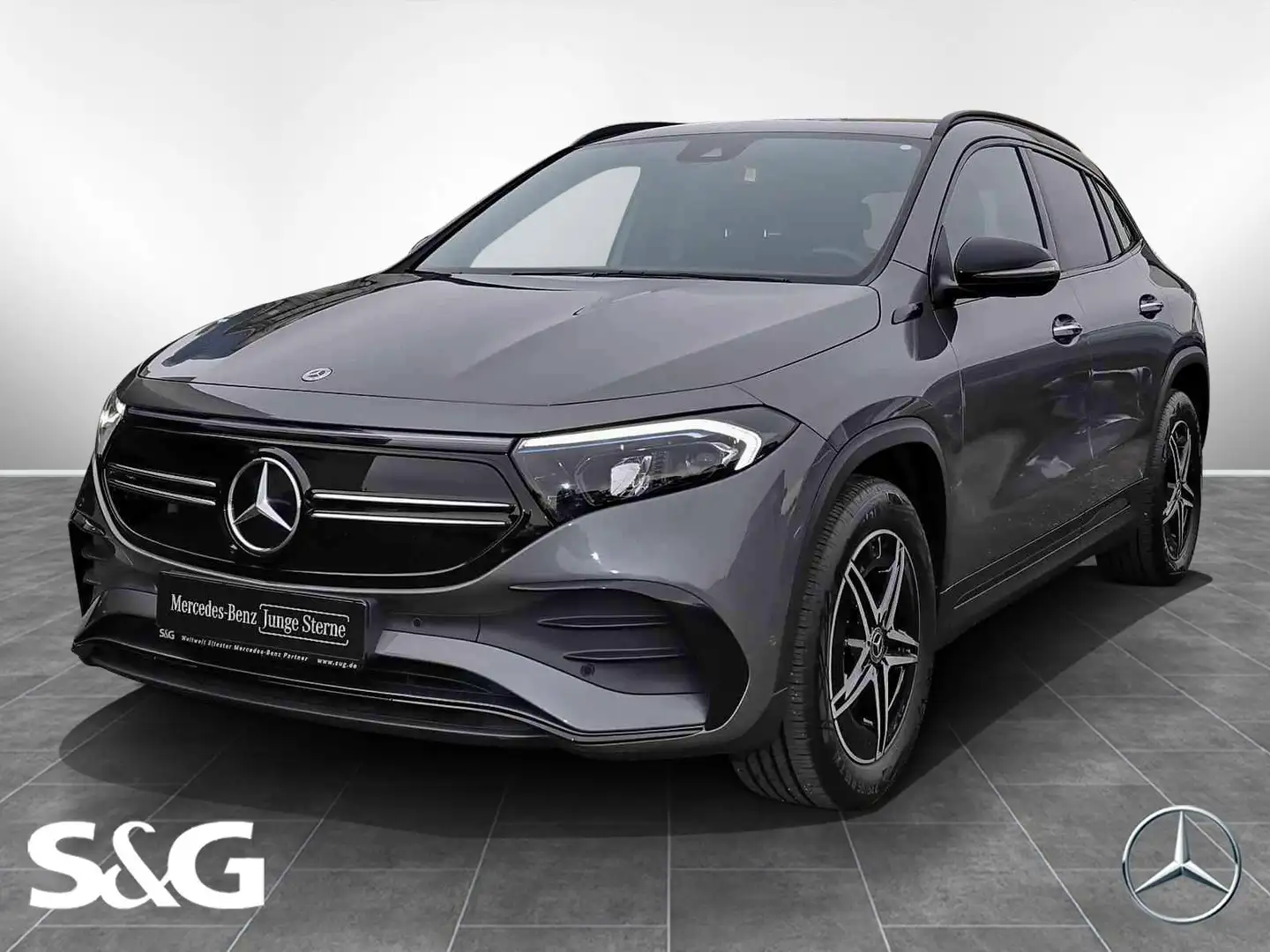 Mercedes-Benz EQA 250 AMG TOTWINKEL+360°+MEMORY+KEYLESS+LED+18 Grau - 1