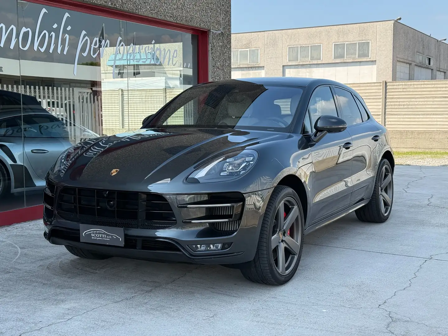 Porsche Macan 3.6 Turbo PERFORMANCE 400cv pdk Gris - 1