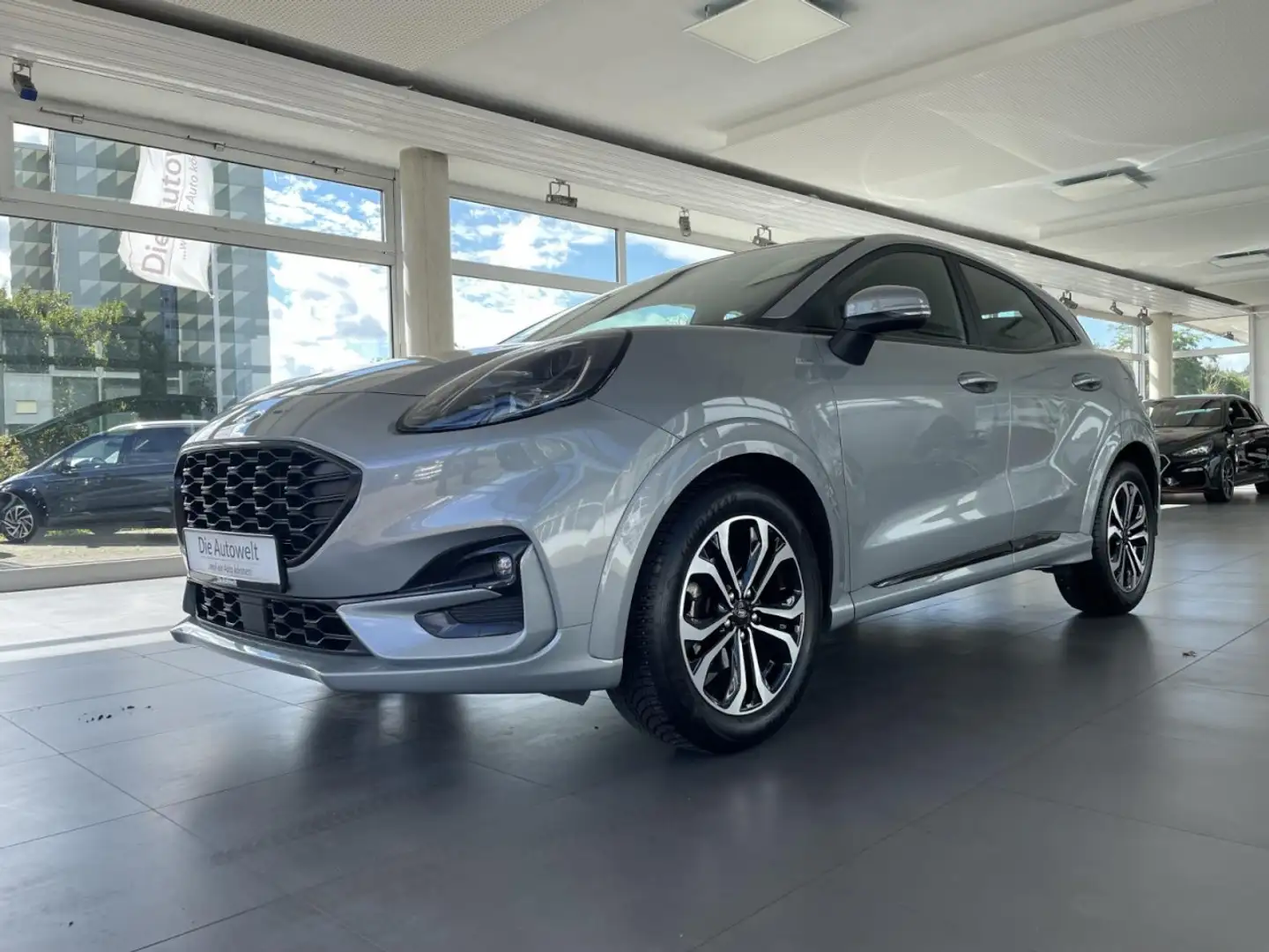 Ford Puma ST-Line 1.0 NAVI LED PDC LED GRA GBA SHZG Klima Silber - 2