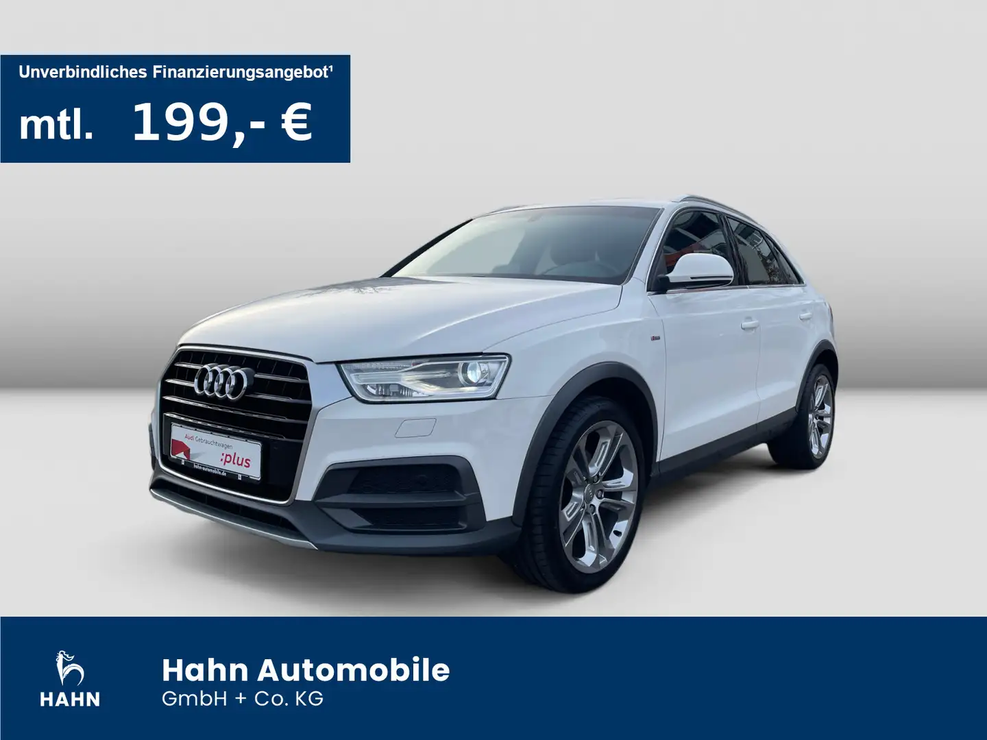 Audi Q3 2.0 TDI 6-Gang sport Navi PDC Klima Weiß - 1
