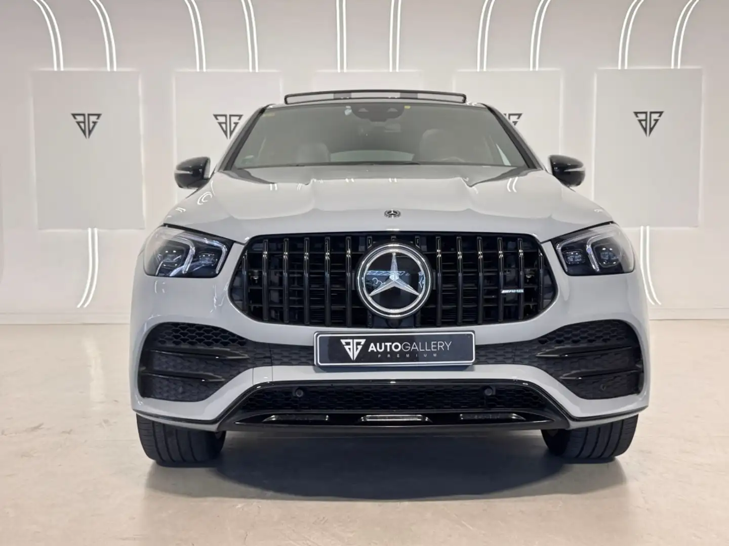 Mercedes-Benz GLE 400 Coupé 400d 4Matic Aut. Silber - 2