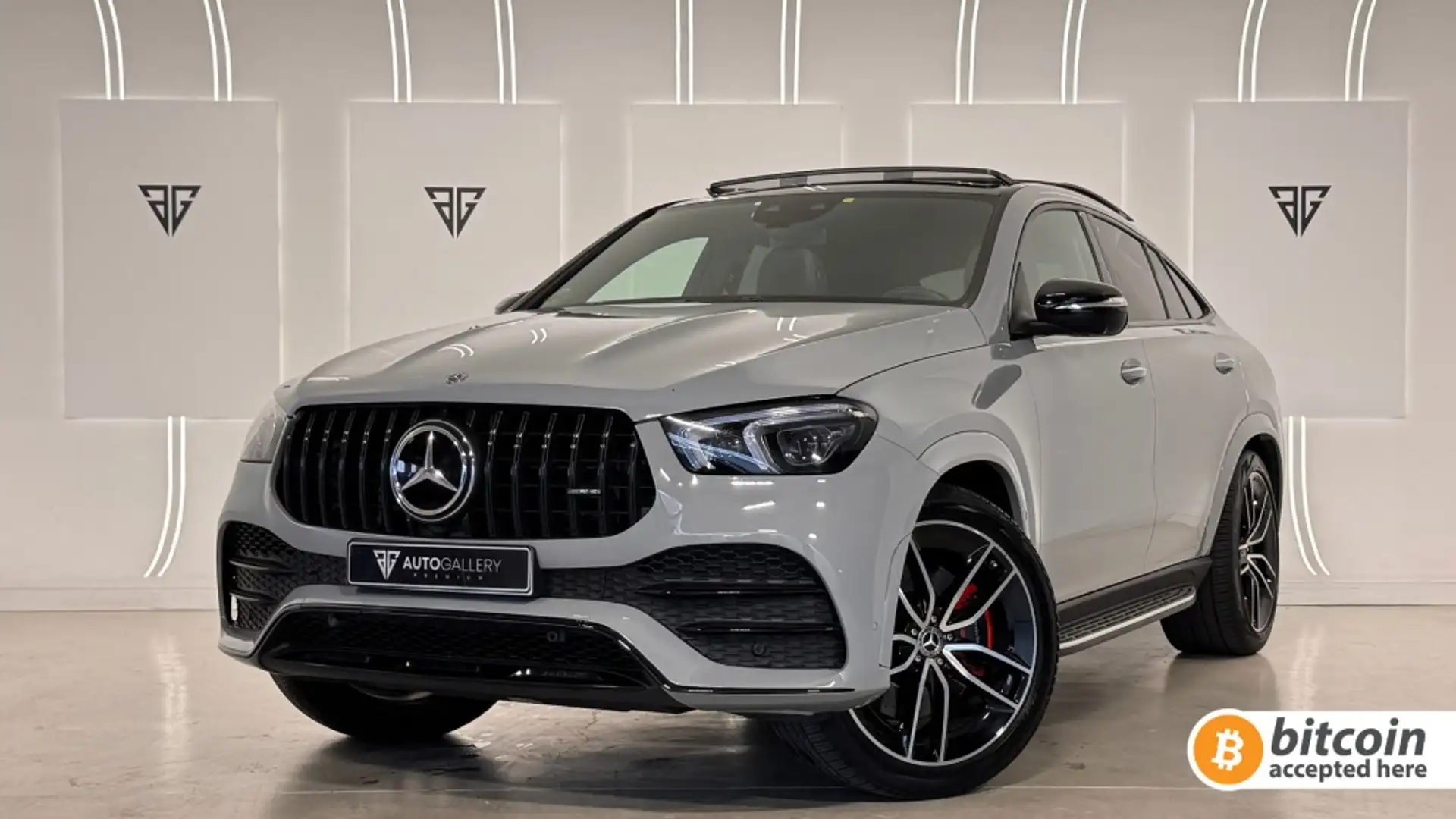 Mercedes-Benz GLE 400 Coupé 400d 4Matic Aut. Silber - 1