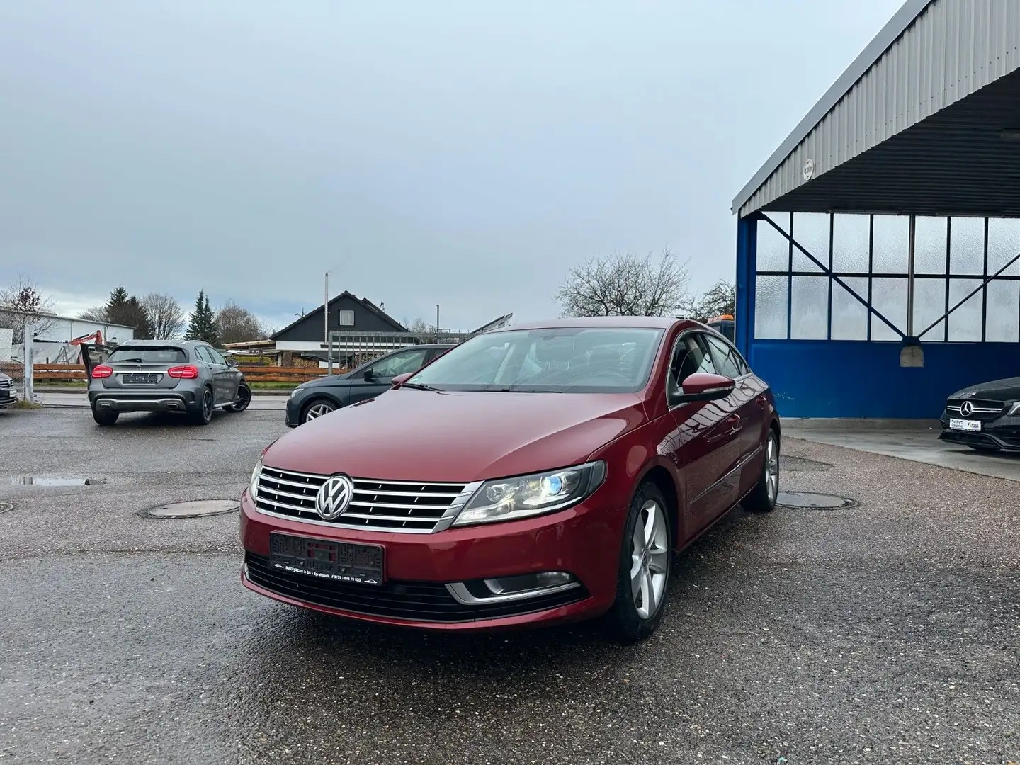 Volkswagen CC BlueTDI / Bi-Xenon / EURO6 / Massage / Kamera Czerwony - 1