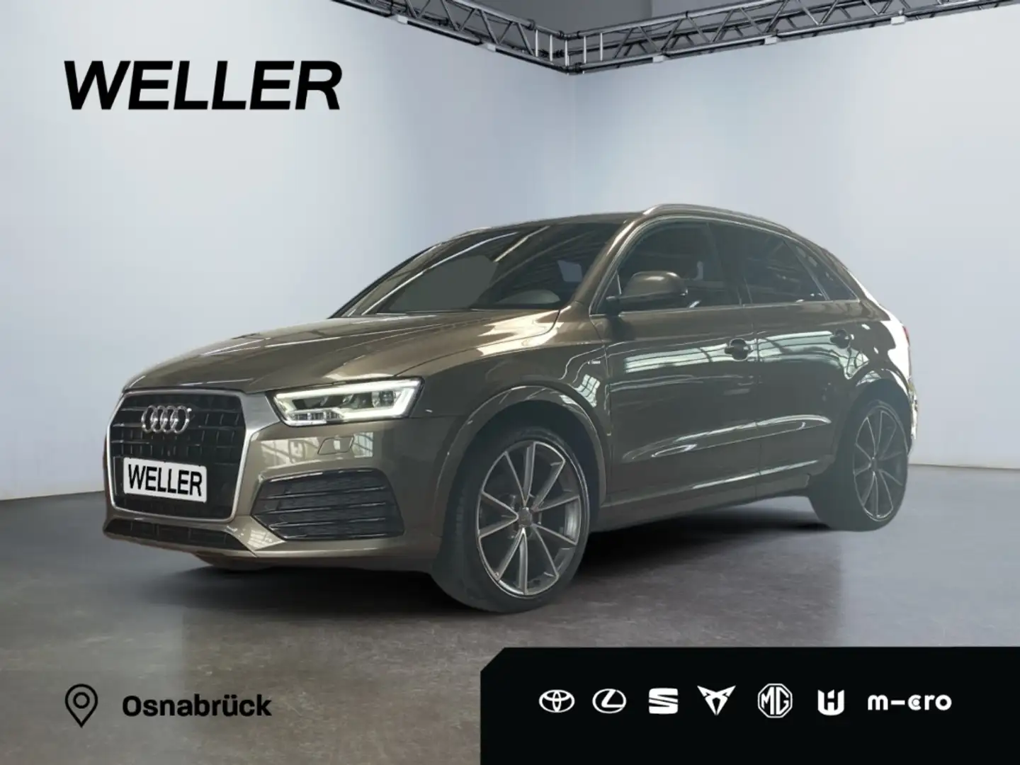 Audi Q3 1.4 TFSI ultra design *S line*20Zoll*Alcantara* Marrón - 1