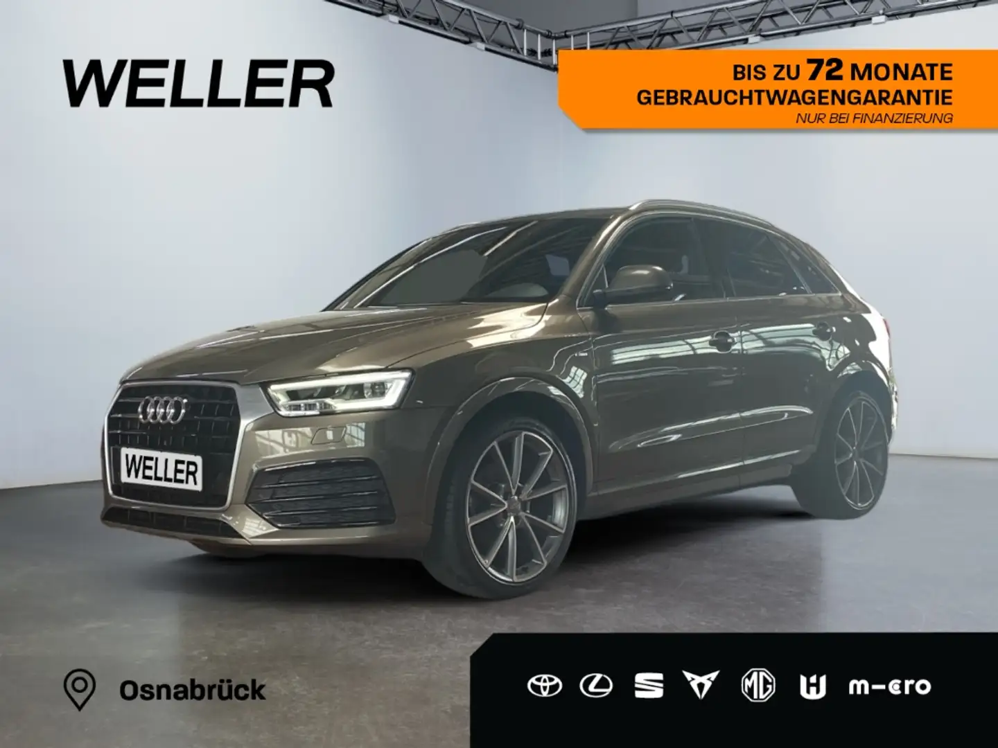 Audi Q3 1.4 TFSI ultra design *S line*20Zoll*Alcantara* Braun - 1