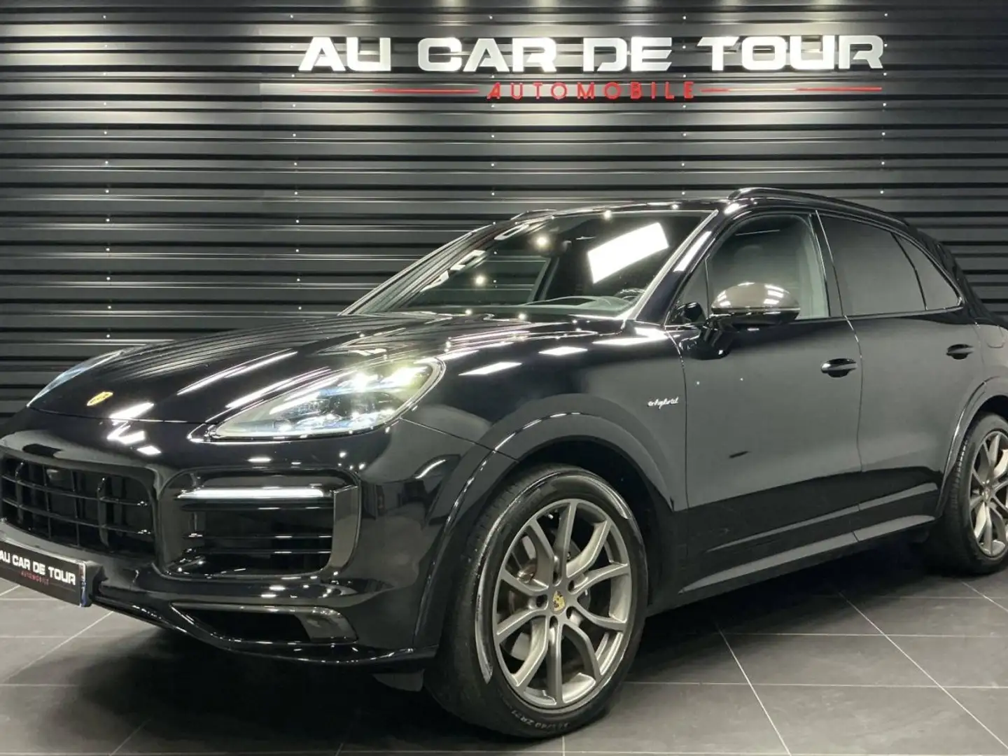 Porsche Cayenne III 3.0 462ch E-Hybrid Schwarz - 1