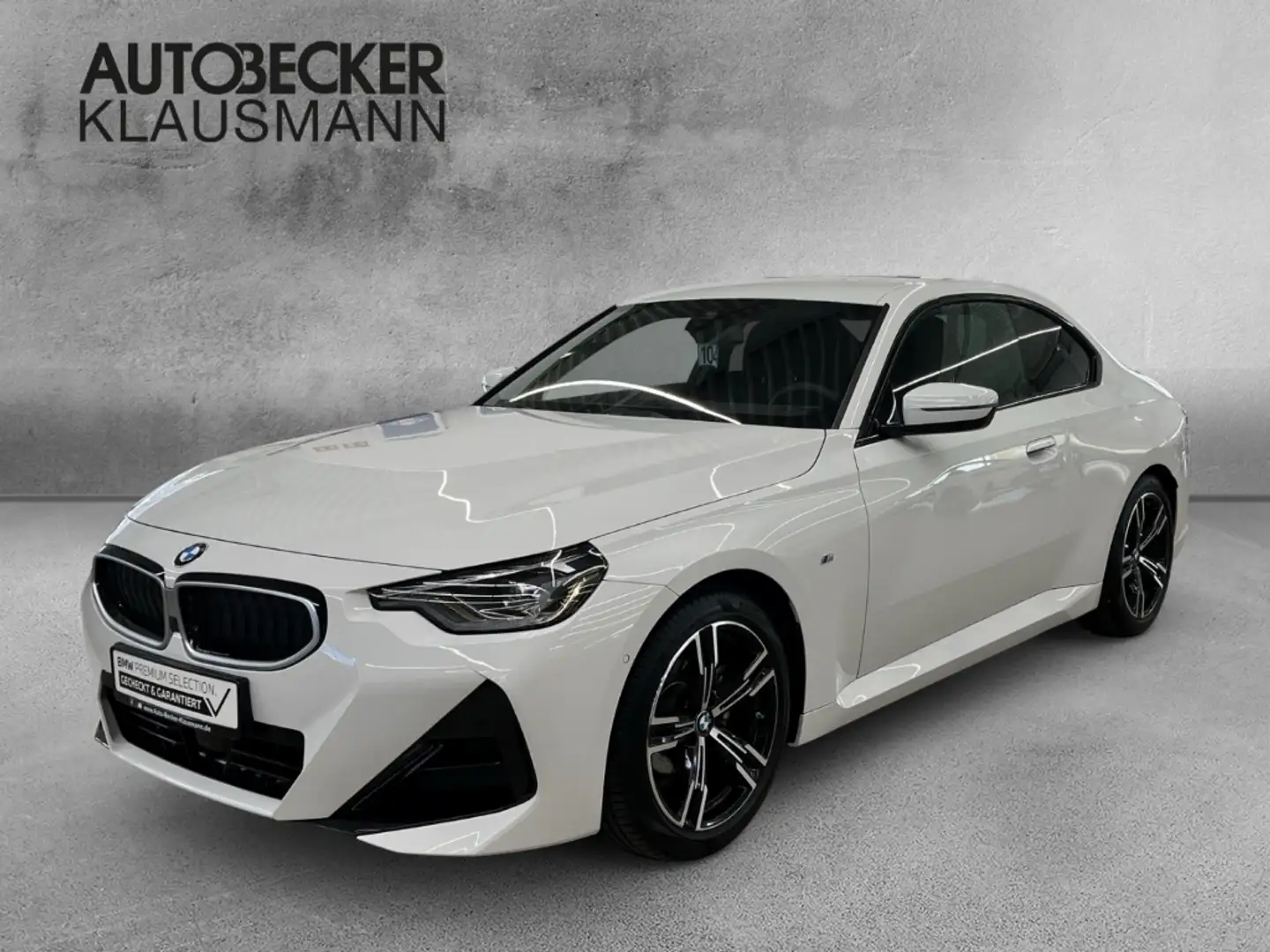 BMW 218 Coupe Automatik M Sport 18''NAVI LED ALARM AHK PAR Weiß - 1