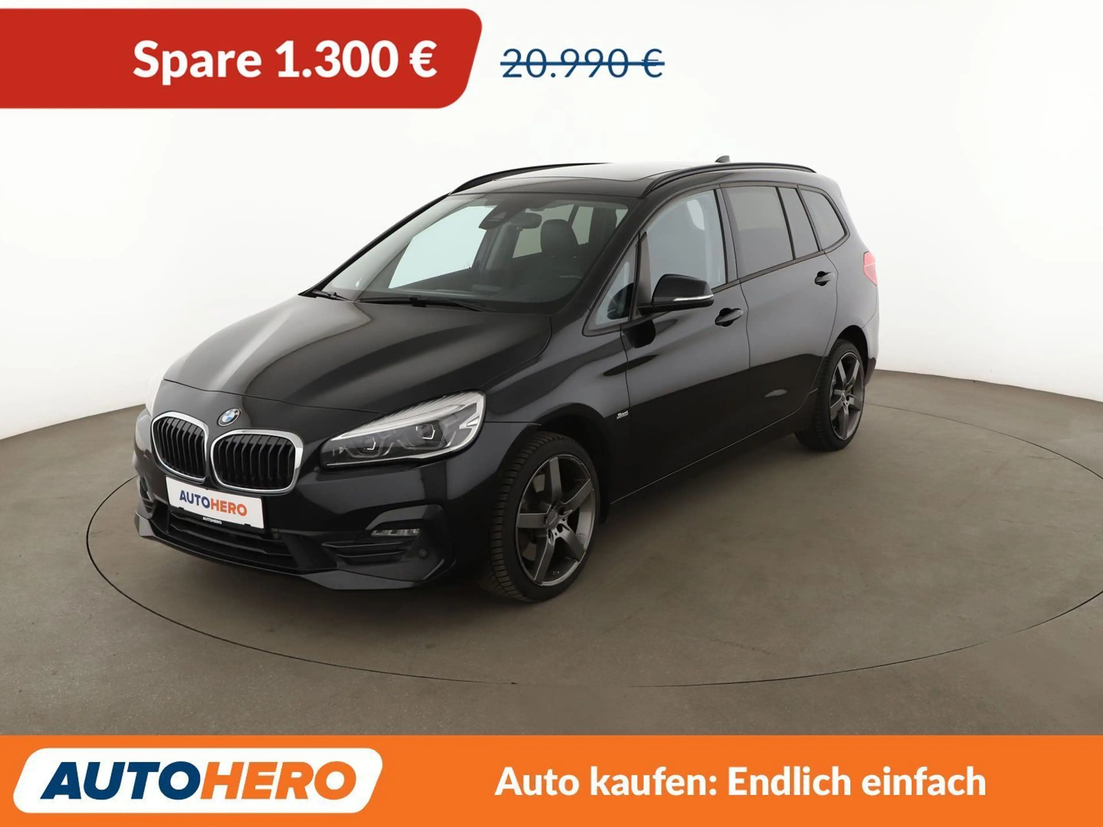 BMW 220 220d Gran Tourer Sport Line Aut.*NAVI*LED*PDC*SHZ*