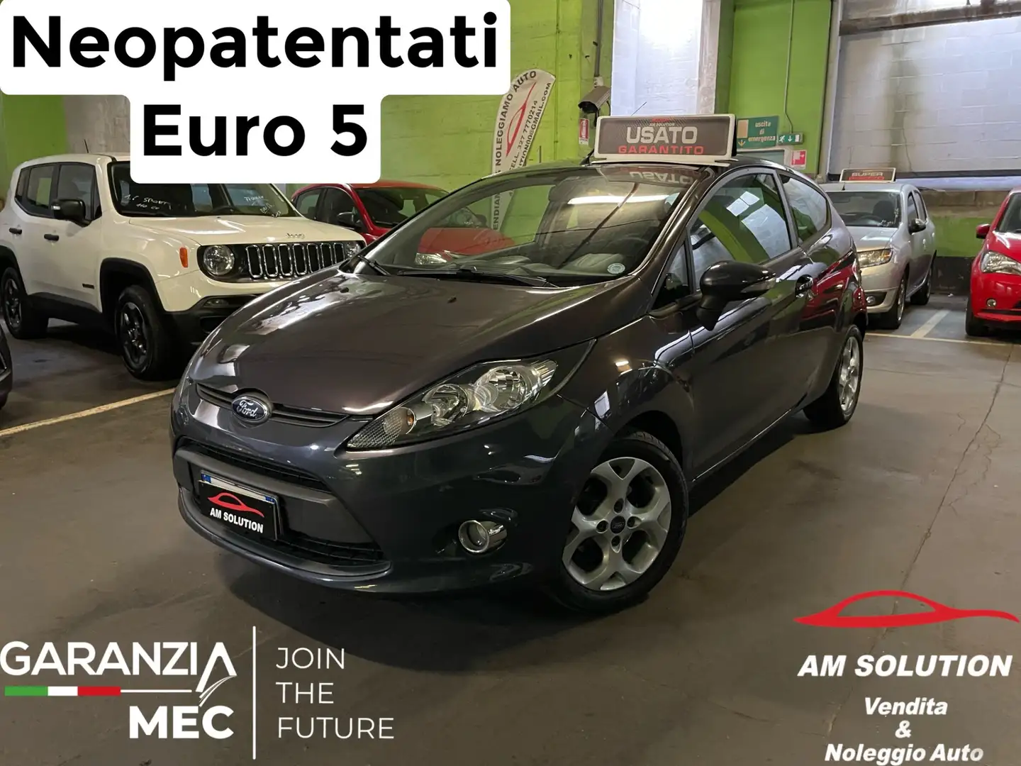 Ford Fiesta Fiesta 1.2 Neopatentati Euro 5 Blu/Azzurro - 1