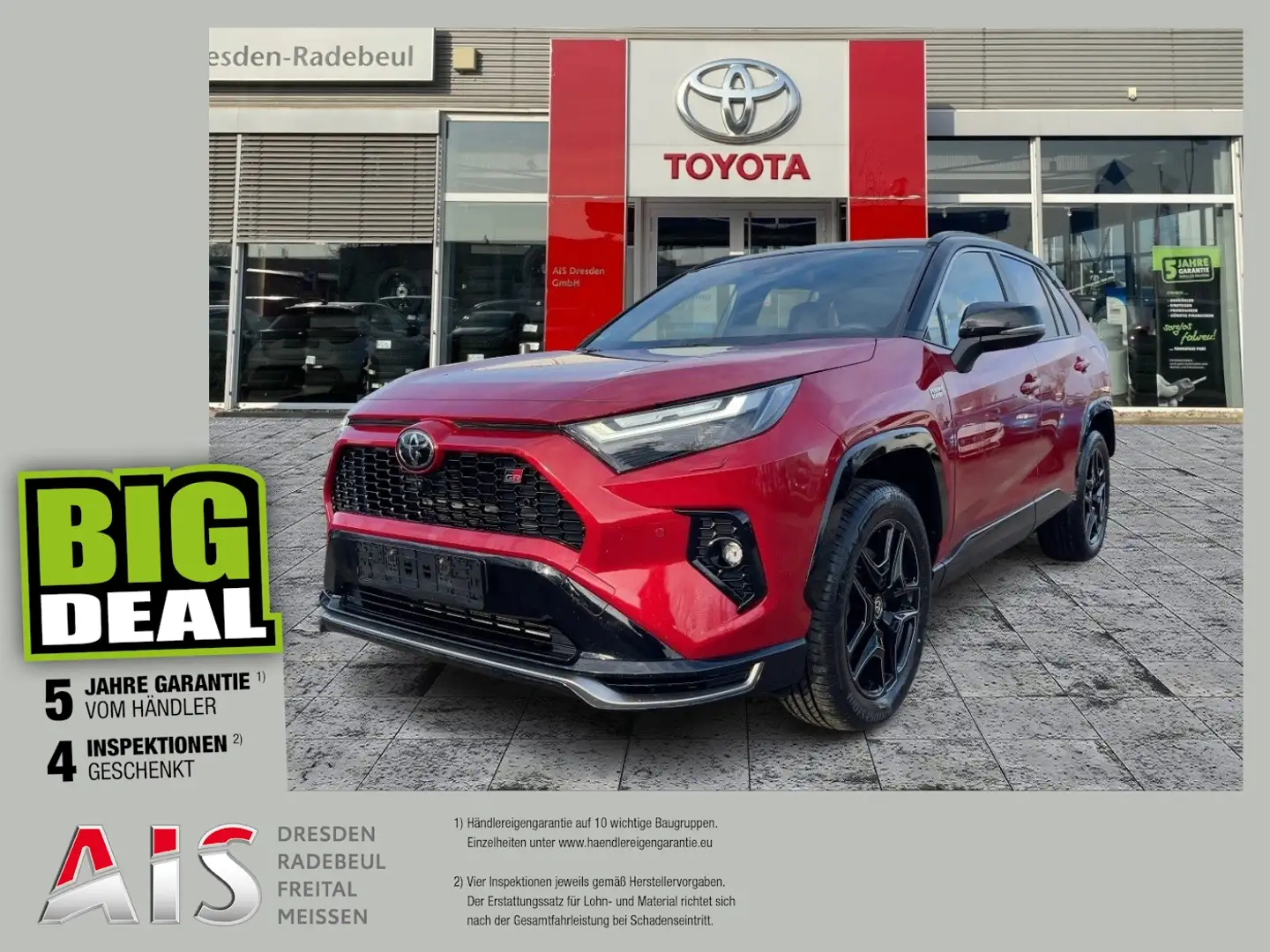 Toyota RAV 4 RAV4 2.5 Plugin Hybrid GR Sport 4x4 HUD*4xSHZ*JBL Rot - 1