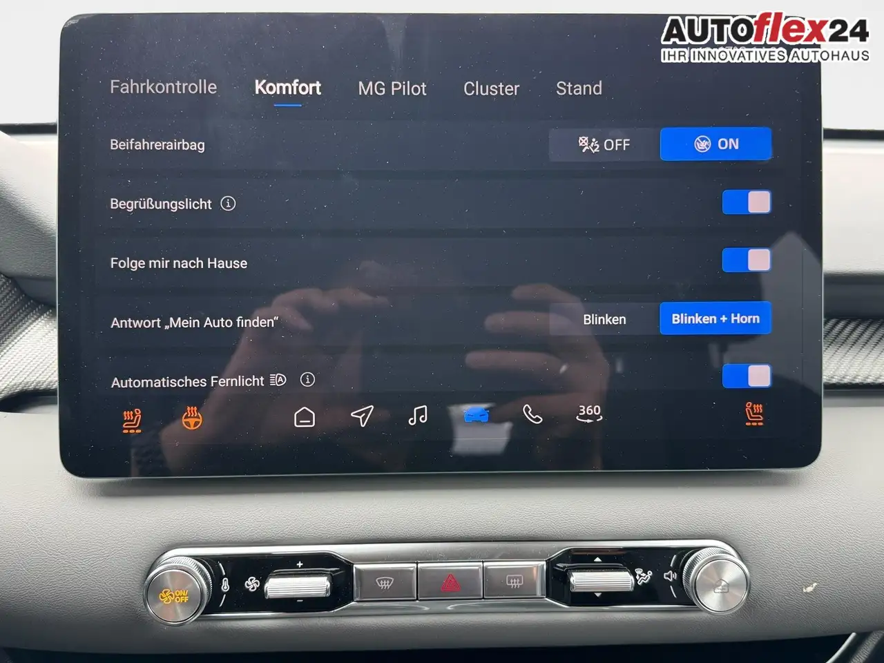 MG MG4 EV 64kWh FL Premium 360° Sitzheizung 12,8 Zoll ..., миниатюра 22