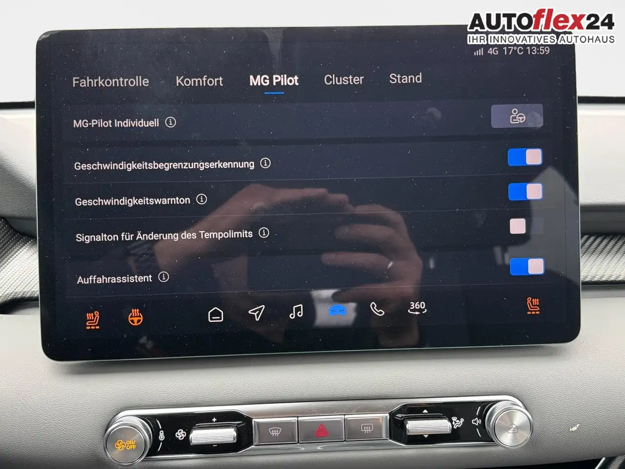 MG MG4 EV 64kWh FL Premium 360° Sitzheizung 12,8 Zoll ..., миниатюра 24