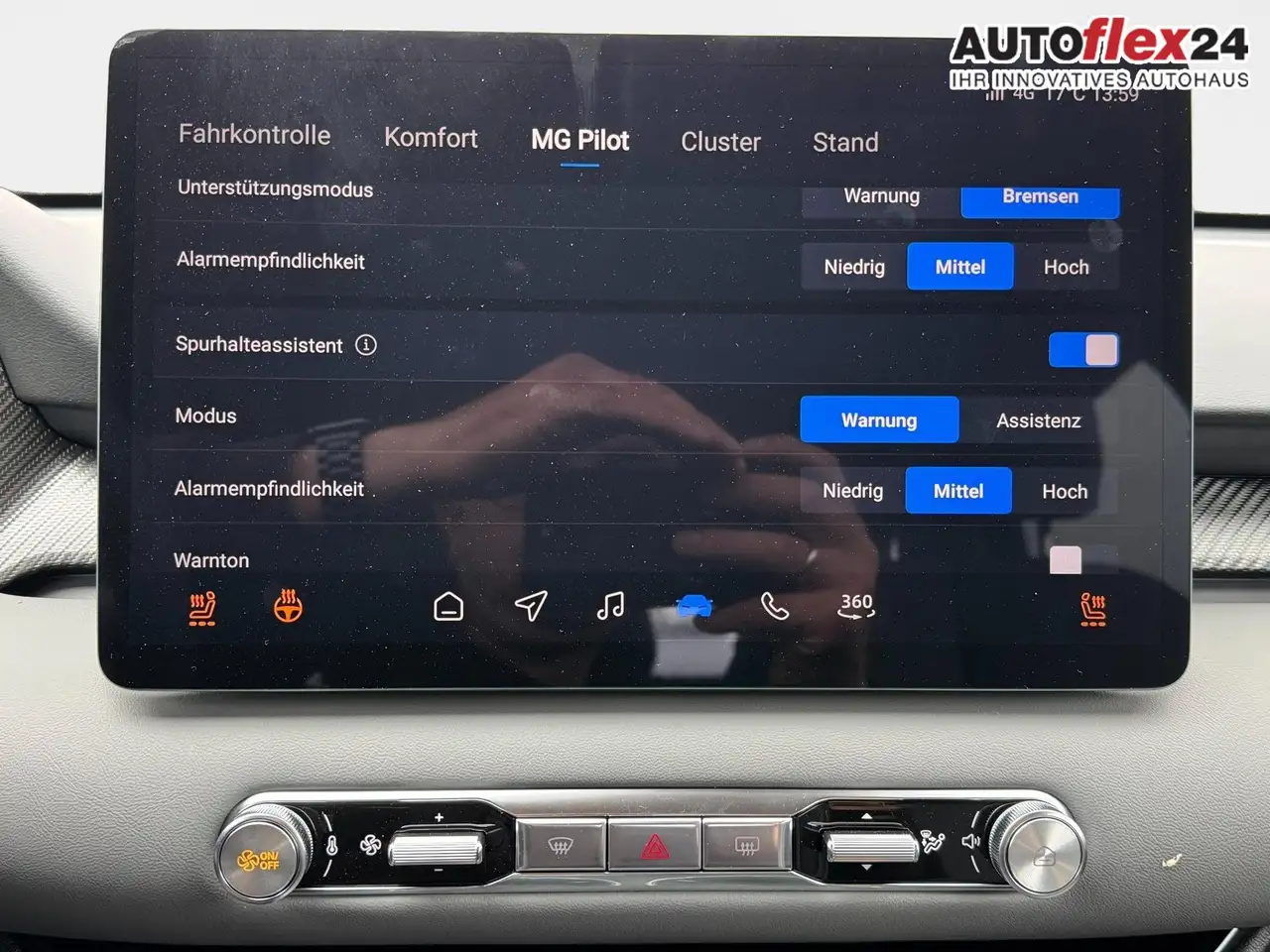 MG MG4 EV 64kWh FL Premium 360° Sitzheizung 12,8 Zoll ..., миниатюра 21
