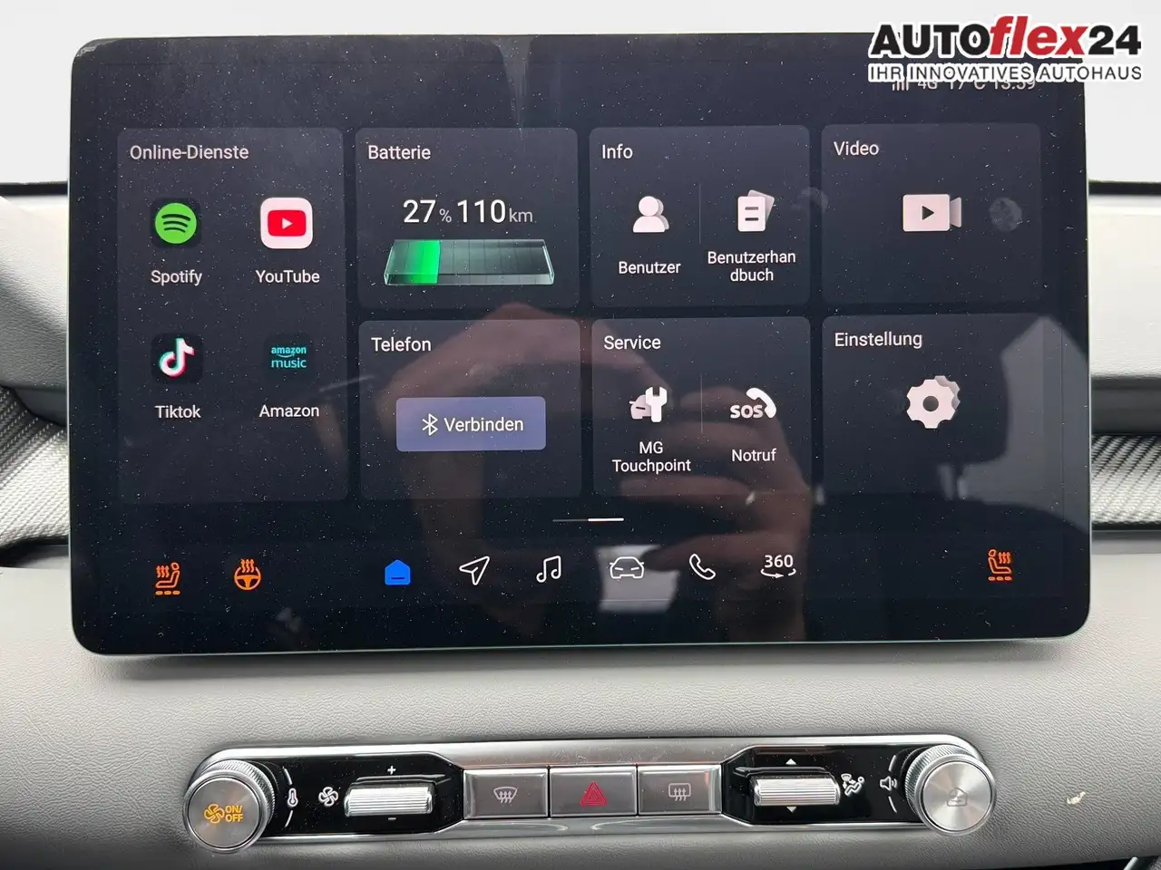 MG MG4 EV 64kWh FL Premium 360° Sitzheizung 12,8 Zoll ..., миниатюра 18