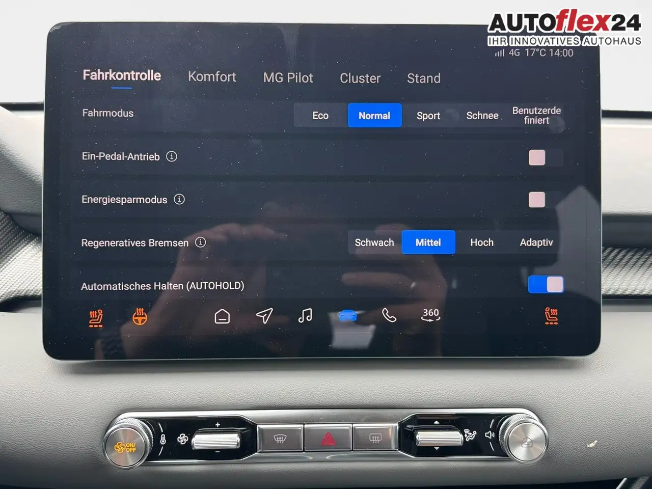 MG MG4 EV 64kWh FL Premium 360° Sitzheizung 12,8 Zoll ..., миниатюра 23