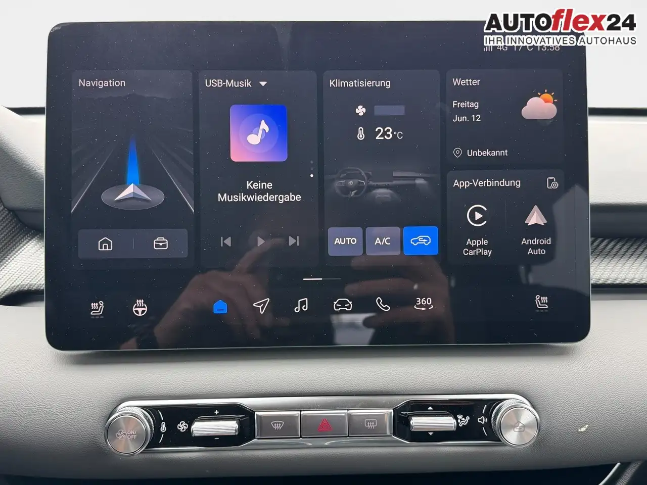 MG MG4 EV 64kWh FL Premium 360° Sitzheizung 12,8 Zoll ..., миниатюра 17