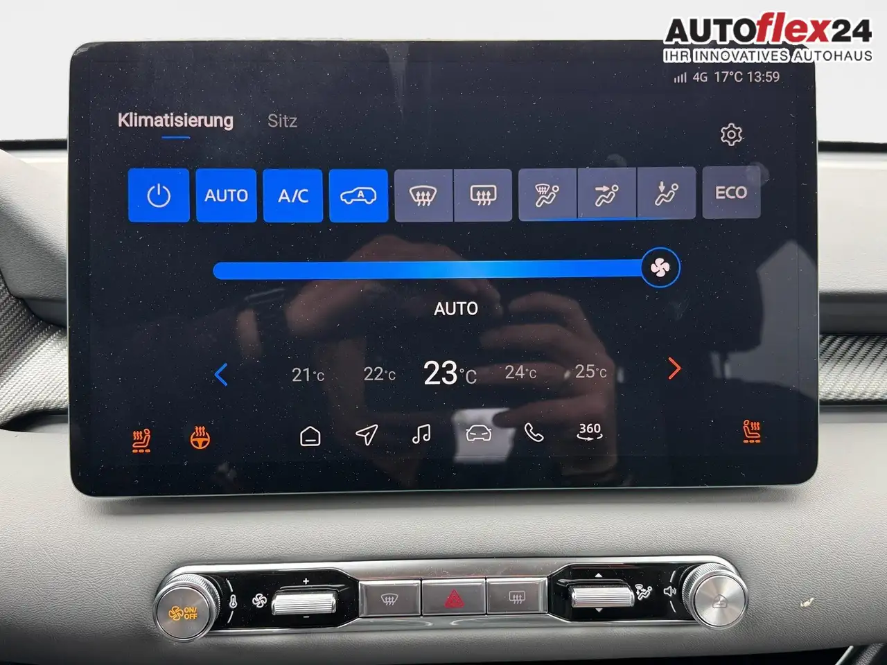 MG MG4 EV 64kWh FL Premium 360° Sitzheizung 12,8 Zoll ..., миниатюра 19