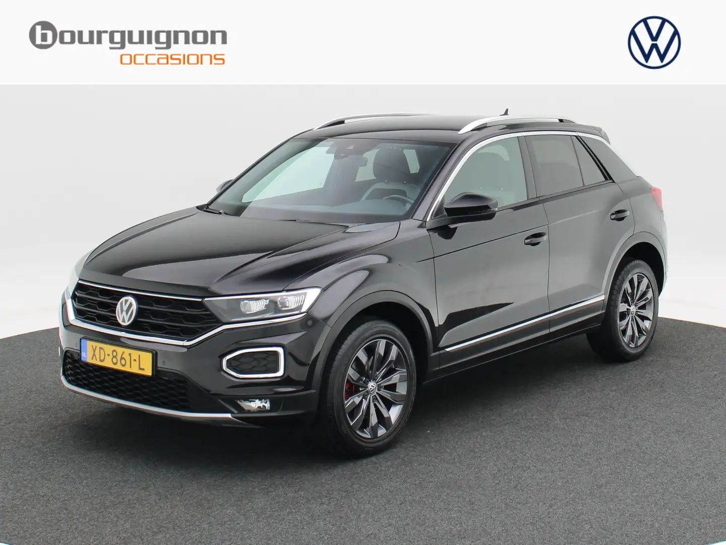 Volkswagen T-Roc 1.0 TSi 115 Pk Sport | Adaptive Cruise | Carplay | Zwart - 1
