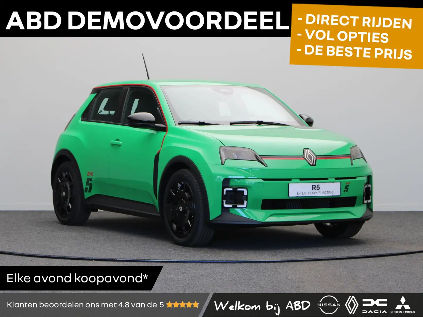 Renault R 5 EVO Urban Range 120pk 40 kWh | Exclusief bij ABD | Verde - 1