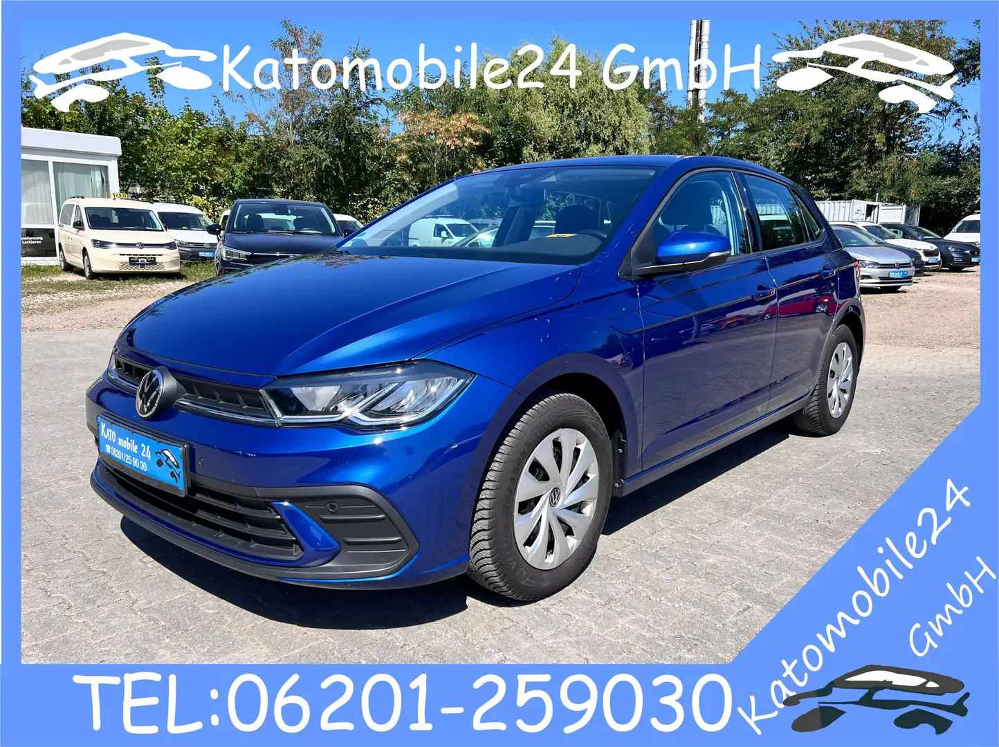 Volkswagen Polo Life TGI CNG Erdgas IQ.DRIVE ACC LED Navi PDC ... Blau - 1