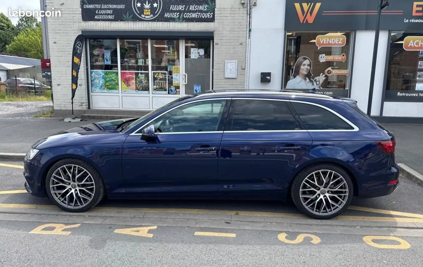 Audi A4 2.0 TDI 150 BUSINESS LINE S-TRONIC BVA Azul - 2