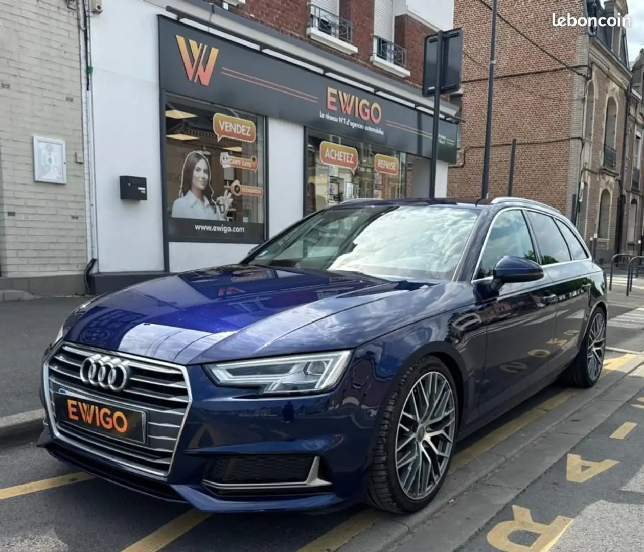 Audi A4 2.0 TDI 150 BUSINESS LINE S-TRONIC BVA Azul - 1