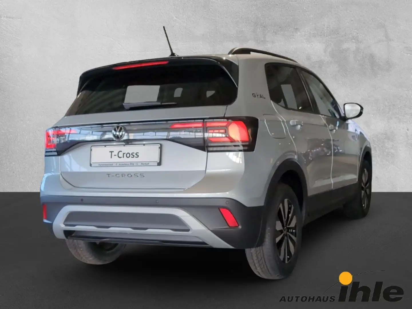 Volkswagen T-Cross 1,0 TSI DSG Goal R-KAMERA+GJ-REIFEN+SITZHZG Silber - 2