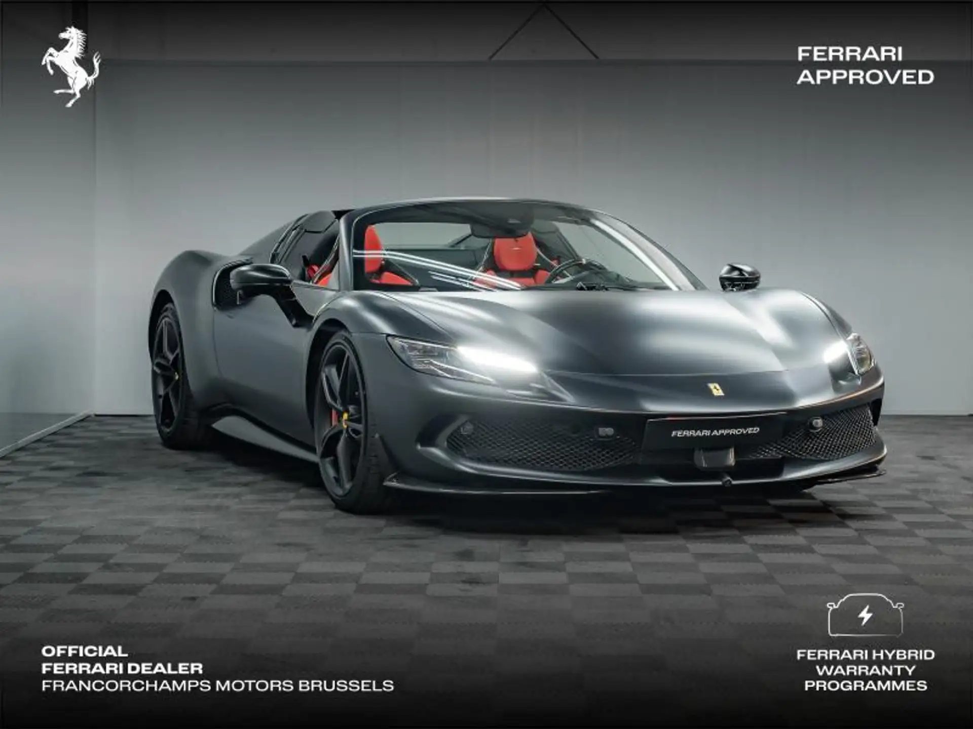 페라리 296 GTS 2024 건메탈 사진 1