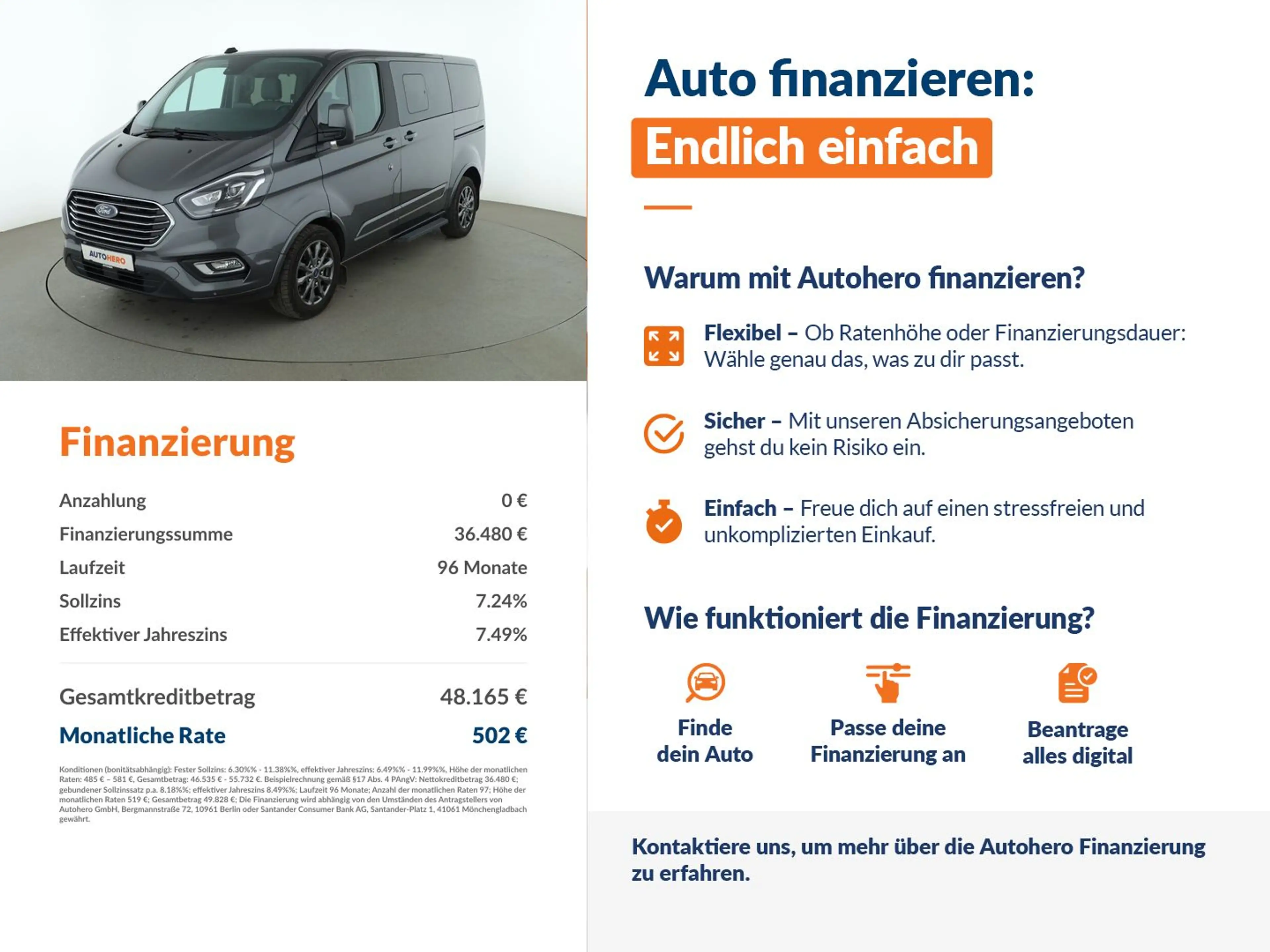 Ford Tourneo Custom 2.0 TDCi L1 Titanium X Aut.*NAVI*XENON*TEMPO*CAM* — photo 2