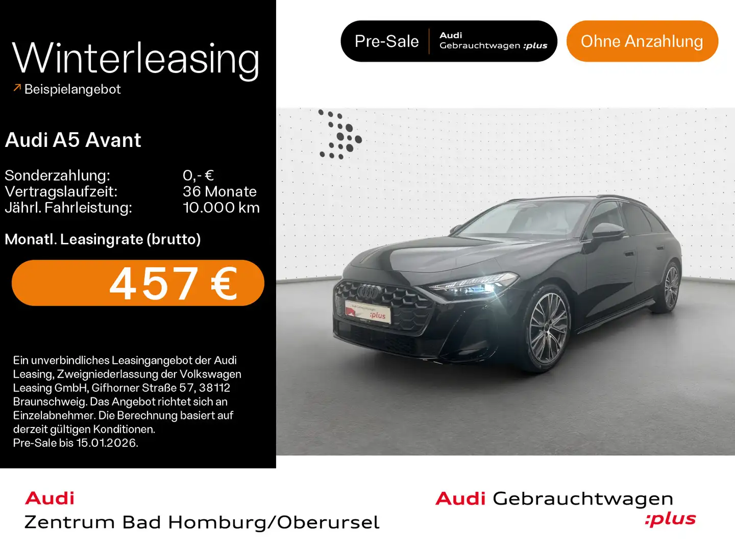 Audi A5 TDI quattro*S line*B&O*Navi*Tempomat*Si Schwarz - 1