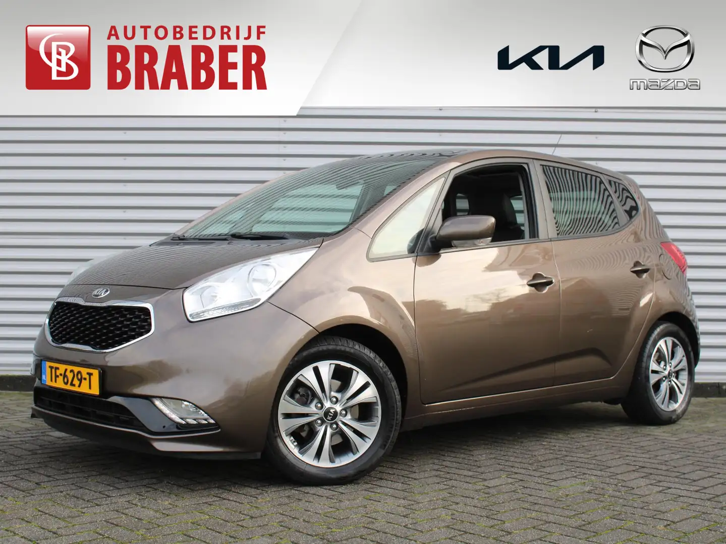 Kia Venga 1.4 CVVT Edition | Airco | 16" LM | Navi | PDC ach Bruin - 1
