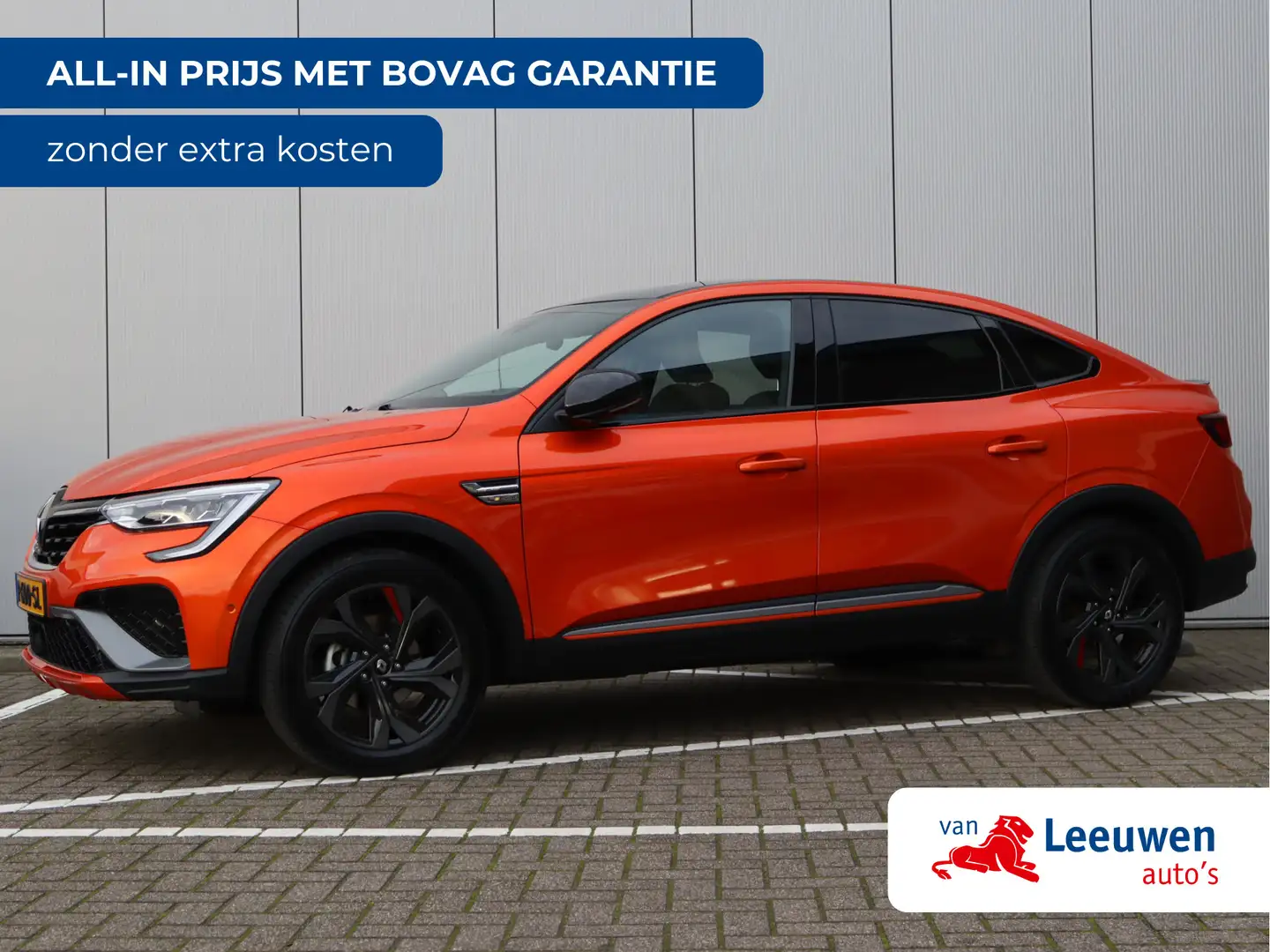 Renault Arkana Hybrid 145 RS Line | BOSE | Trekhaak | Leder | ACC Oranje - 1