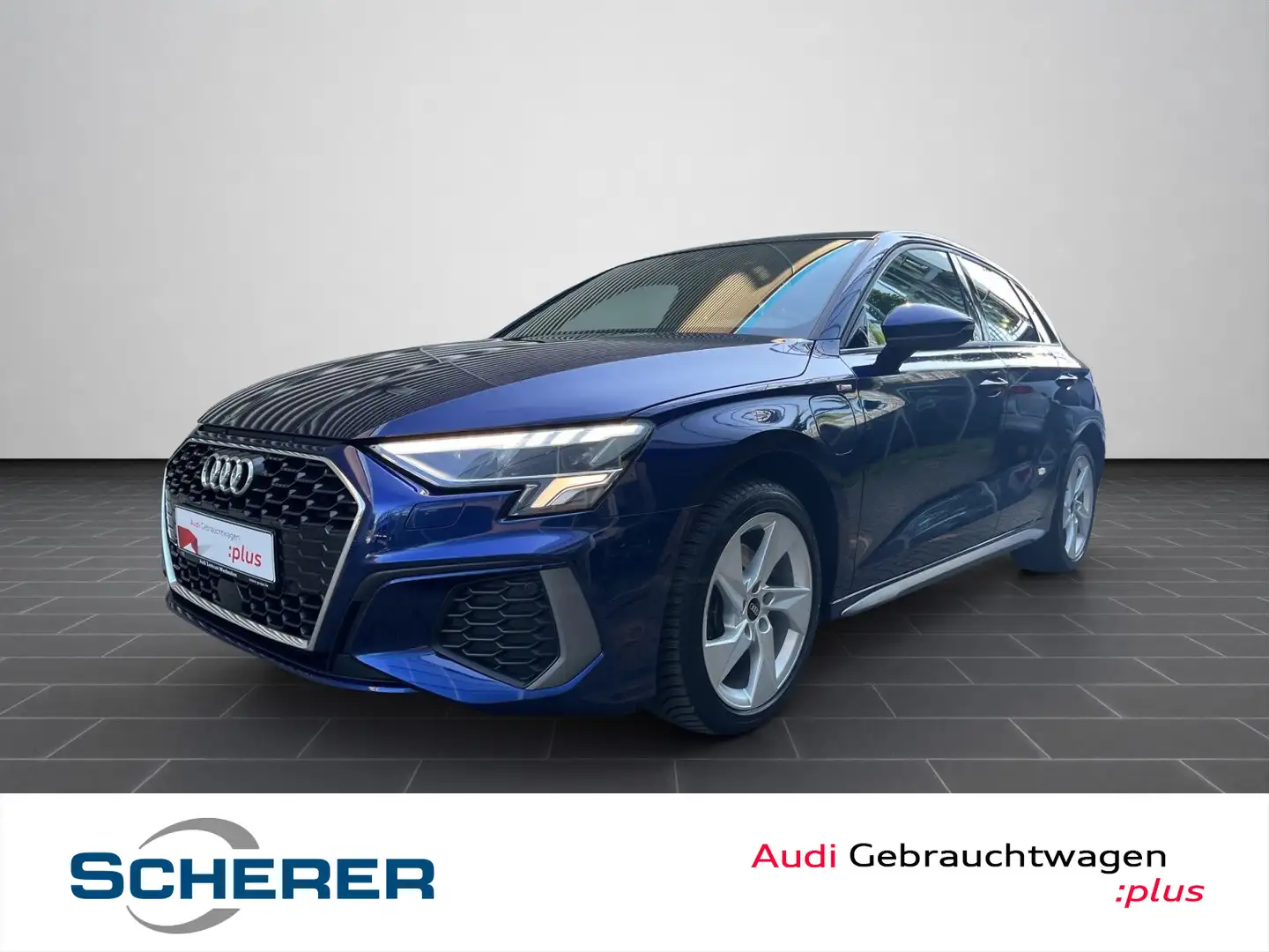 Audi A3 S line 40 TFSI e 150(204) kW(PS) S Bleu - 1