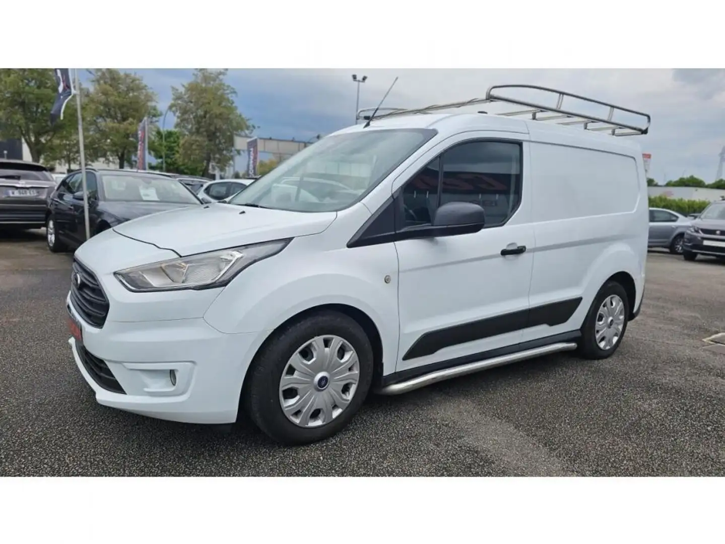 Ford Transit Courier Trend L1 1.5 TDCi 100cv + Camera de recul + GPS +  Blanc - 2